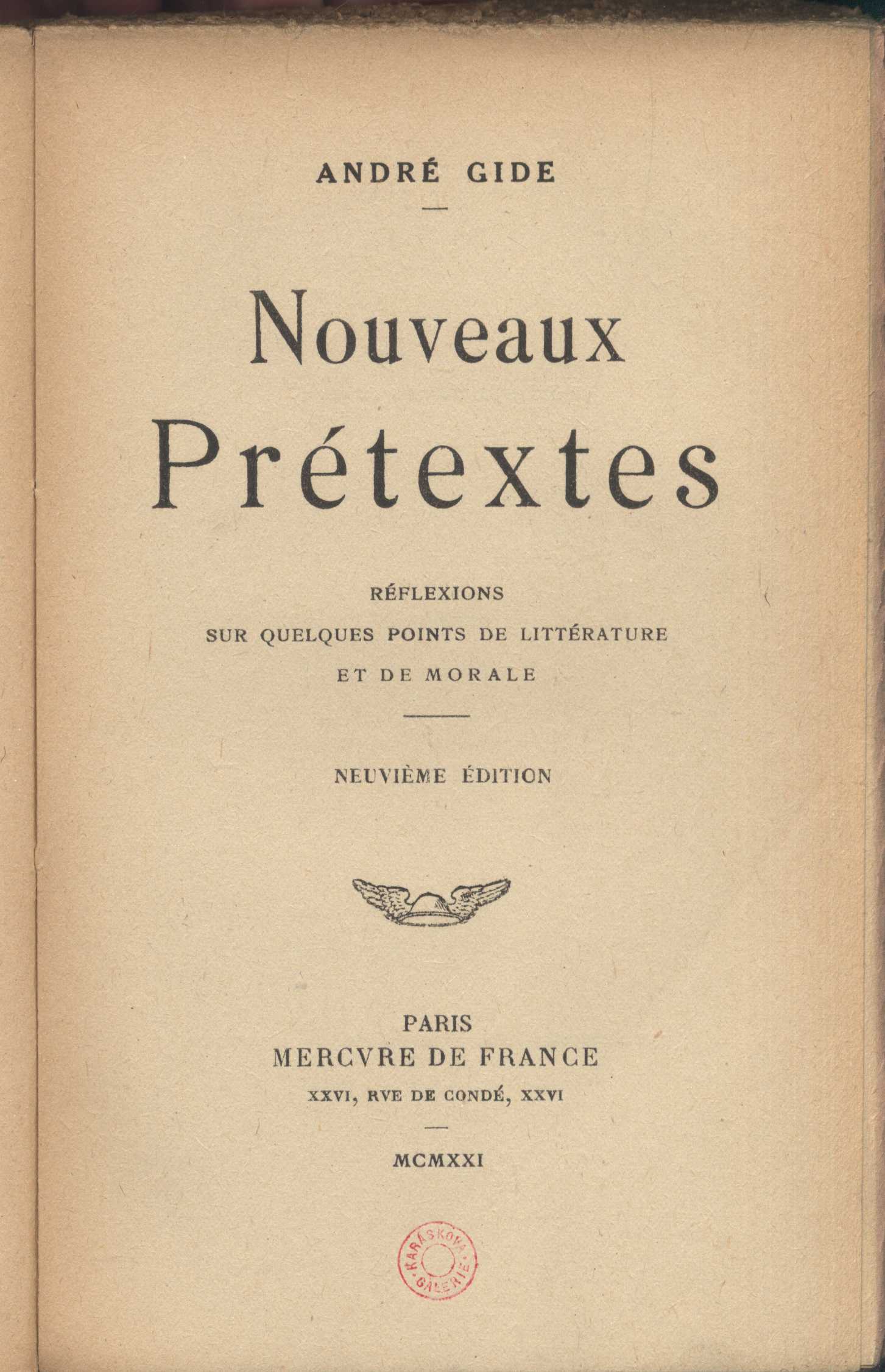 Náhledový obrázek Nouveaux prétextes - 2