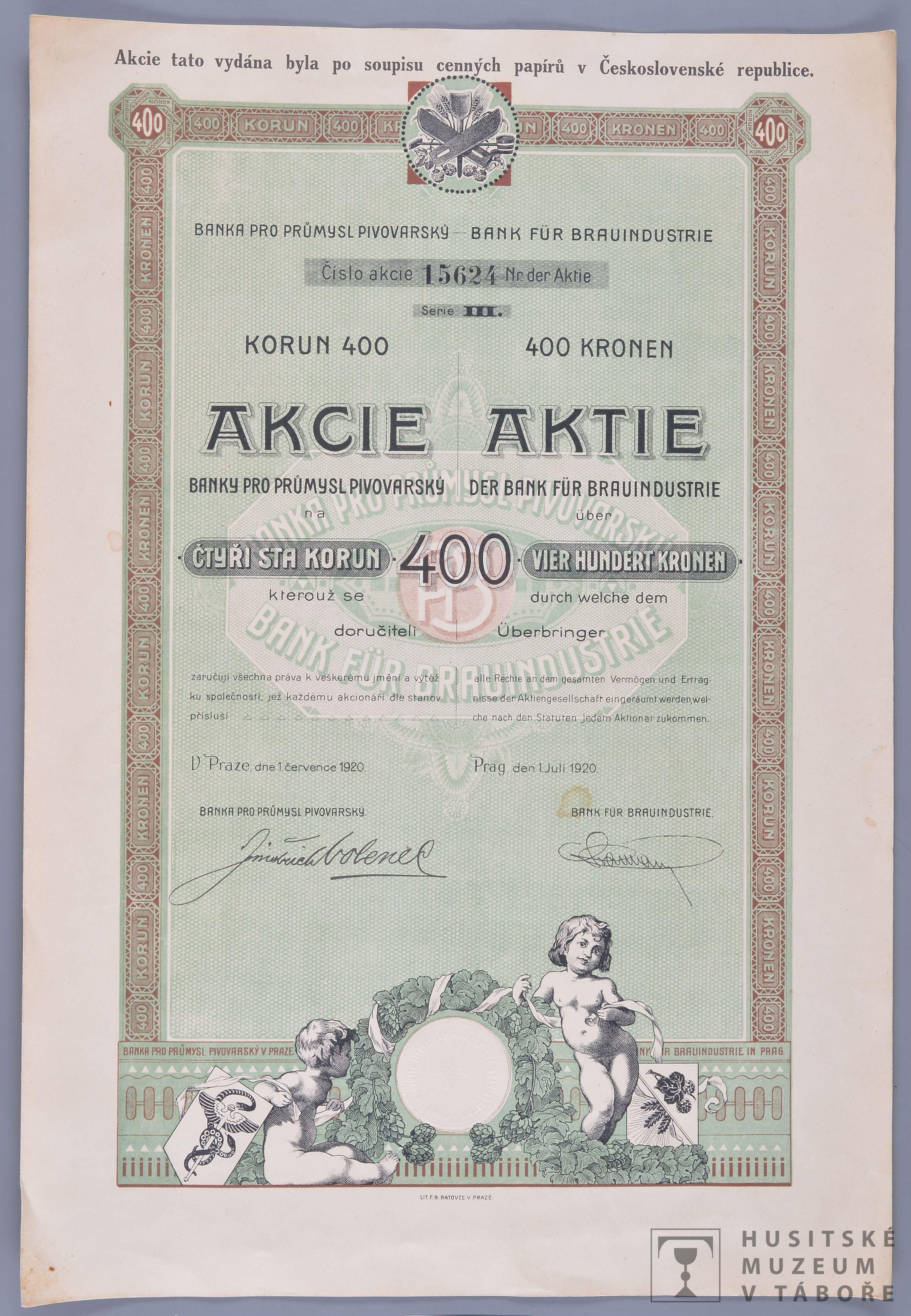 Náhledový obrázek Akcie - 1