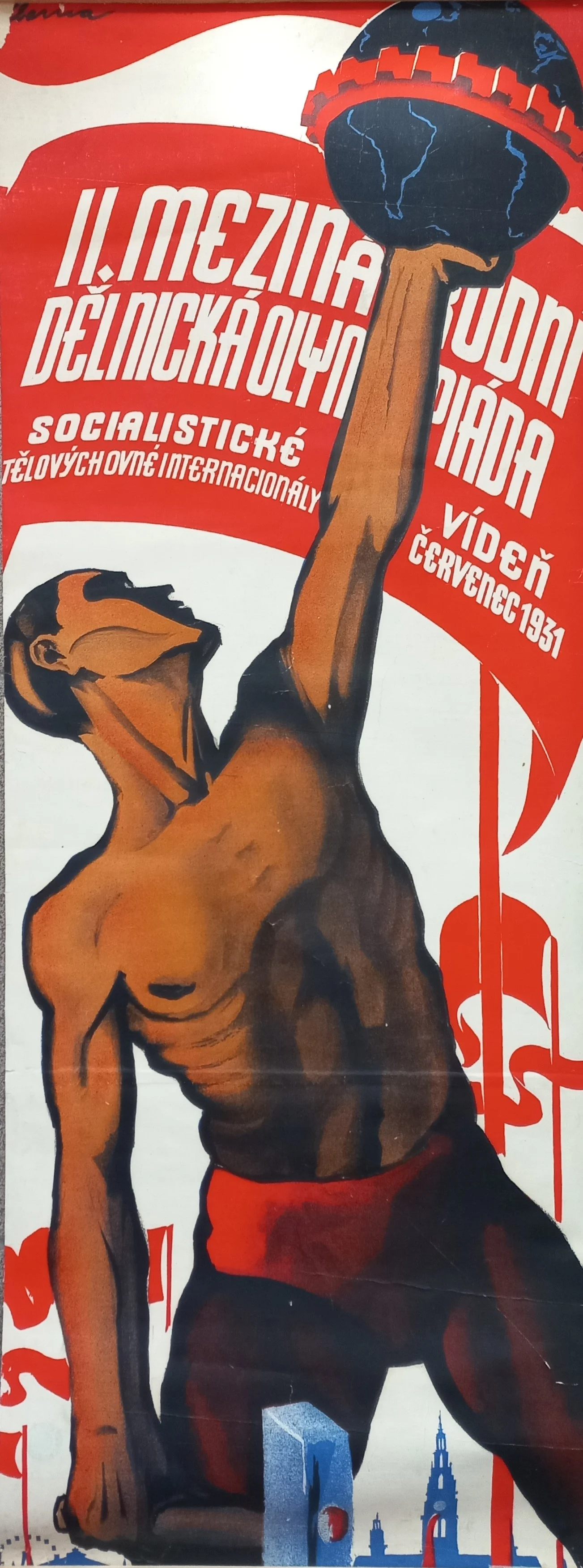 Náhledový obrázek předmětu Druhá mezinárodní dělnická olympiáda. Vídeň 1931