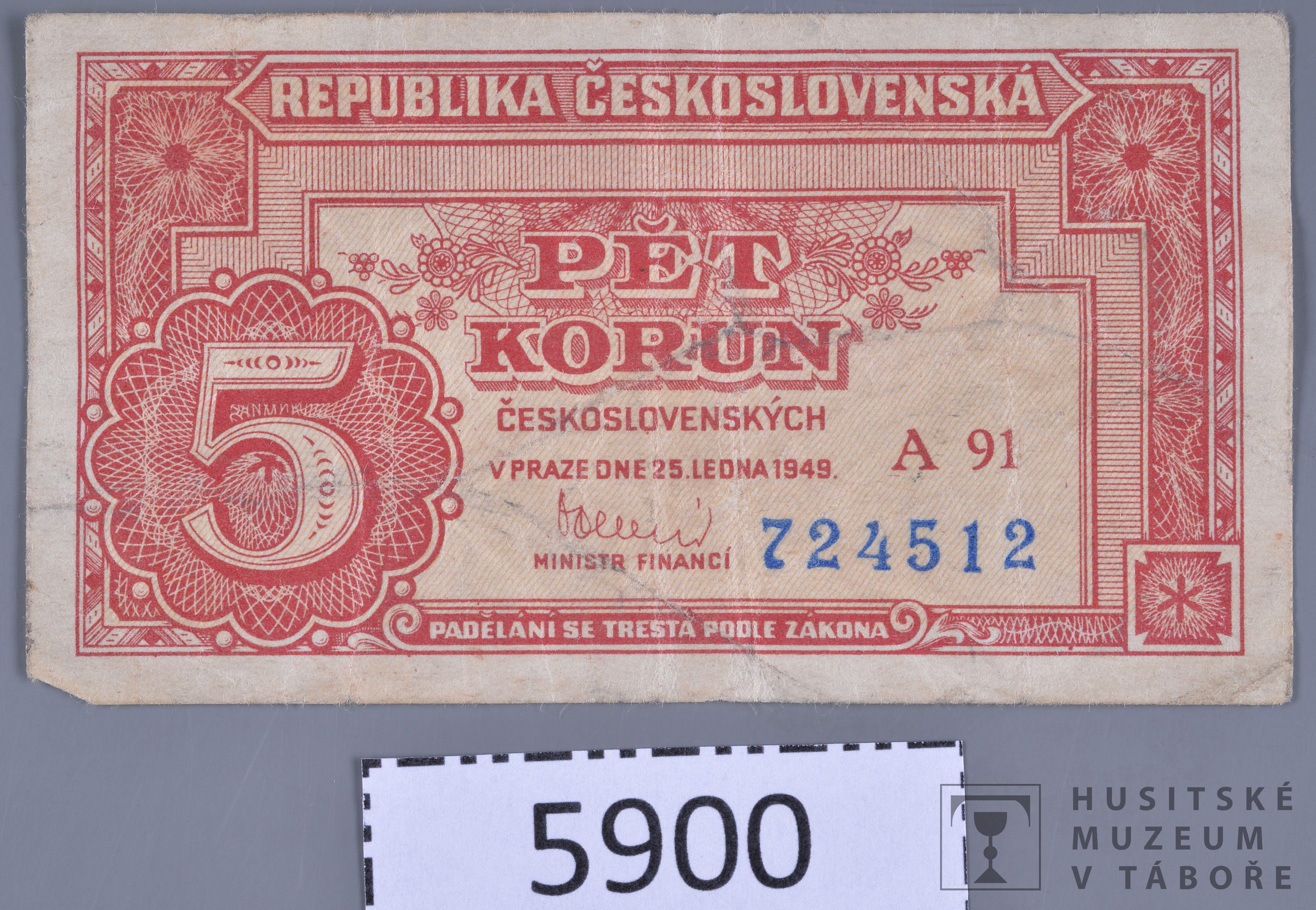 Náhledový obrázek Bankovka - 1