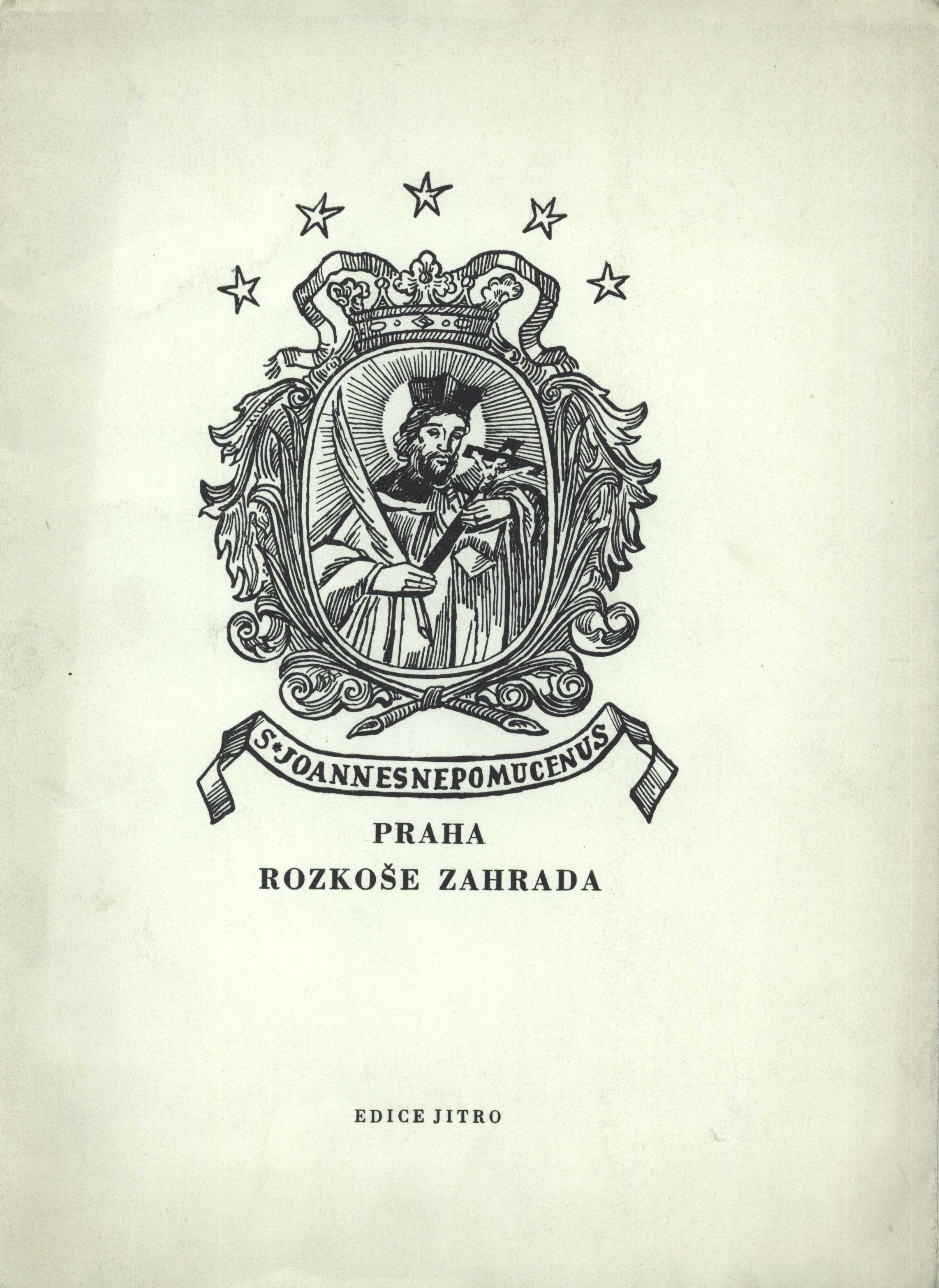 Náhledový obrázek Praha, rozkoše zahrada - 1