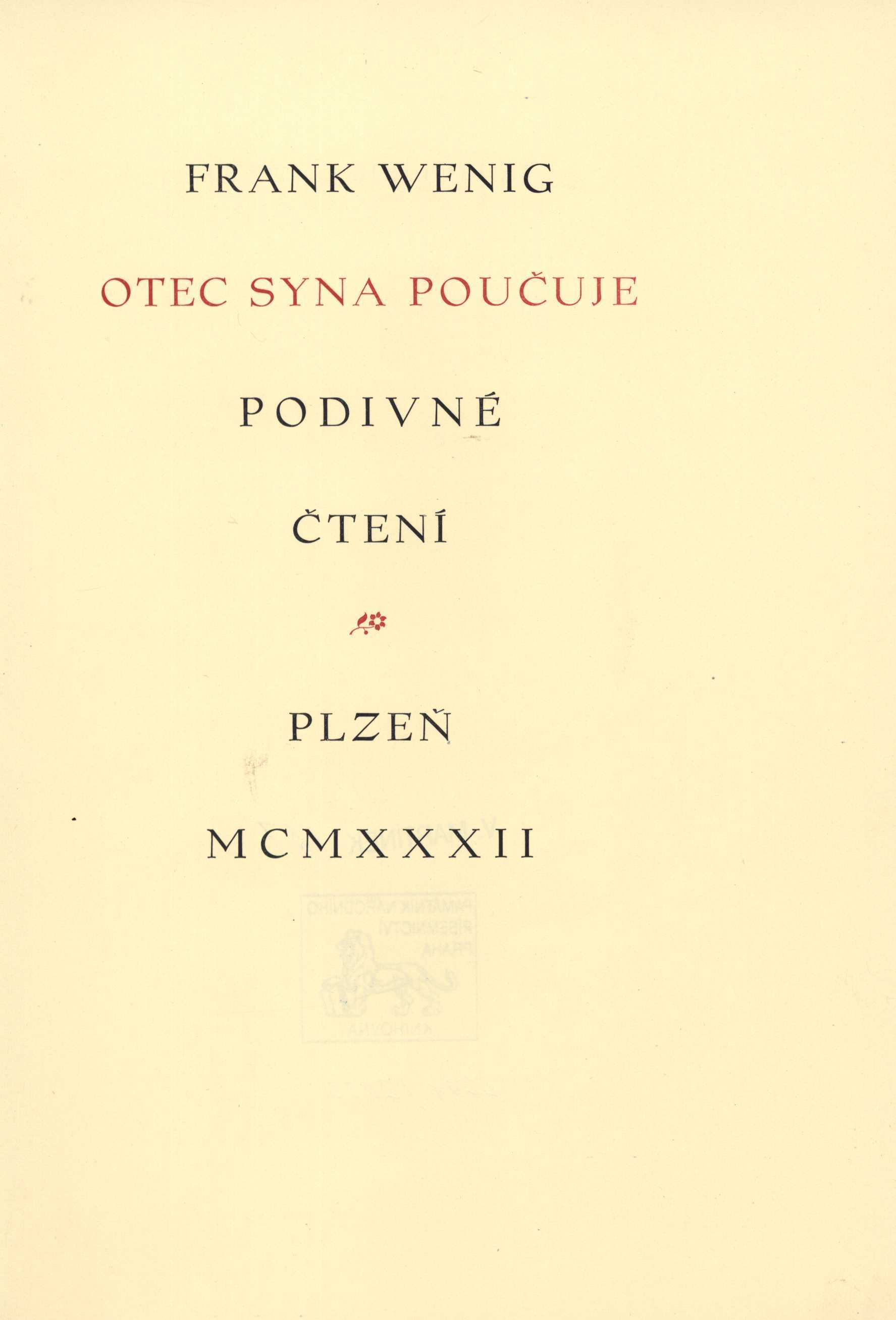 Náhledový obrázek Otec syna poučuje - 2