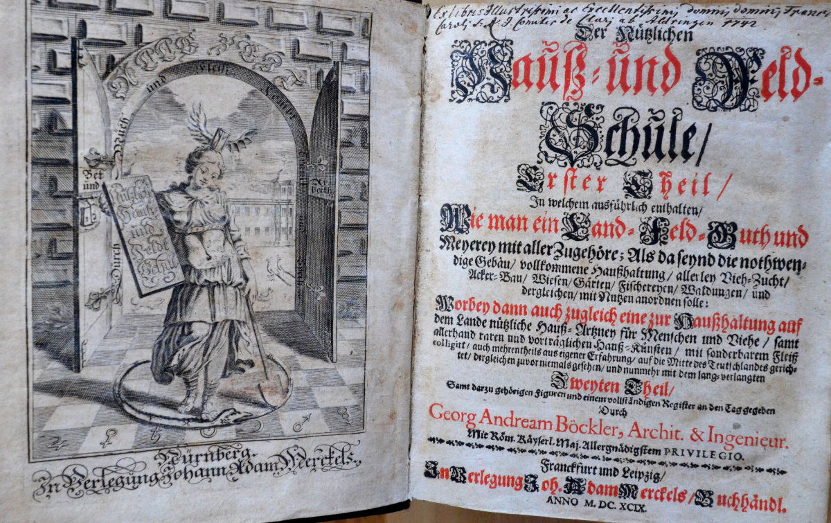 Náhledový obrázek Nützliche Hauß-und Feld-Schule. I. Theil - 1