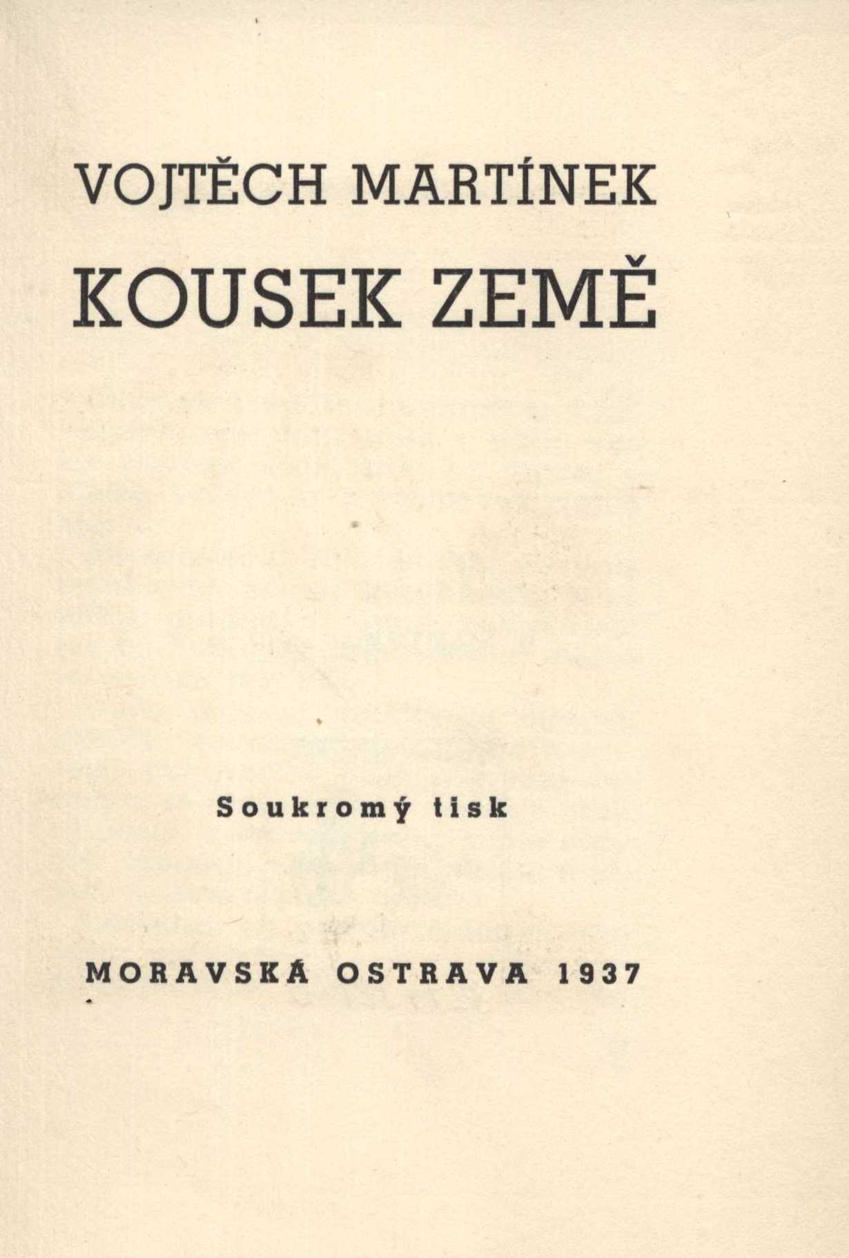 Náhledový obrázek Kousek země - 1