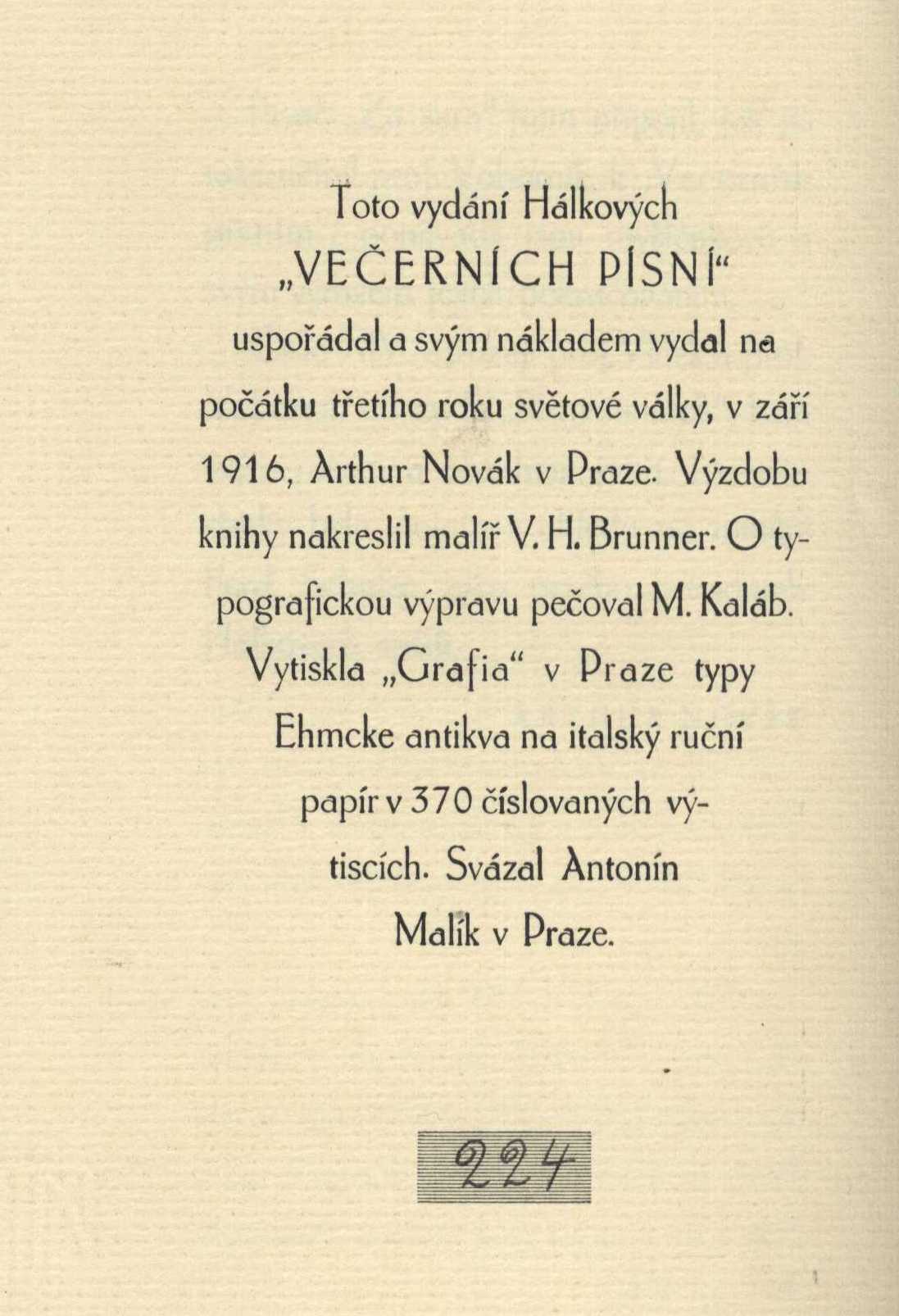 Náhledový obrázek Večerní písně - 3