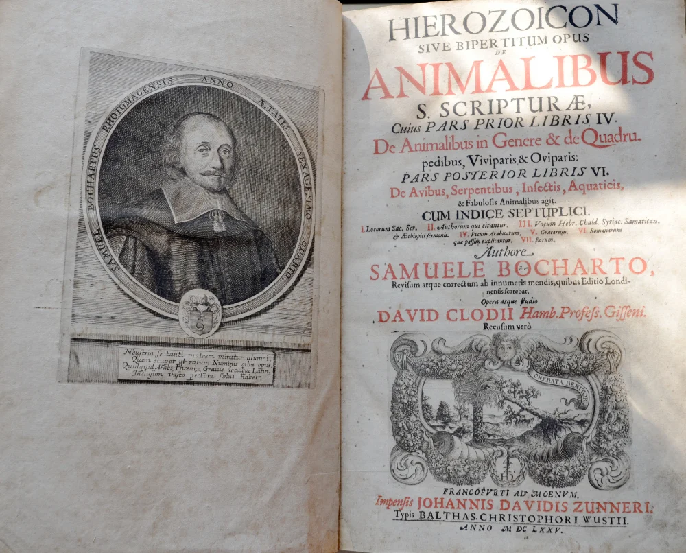 Náhledový obrázek předmětu Hierozoicon sive bipertitum opus de animalibus sacrae scripturae
