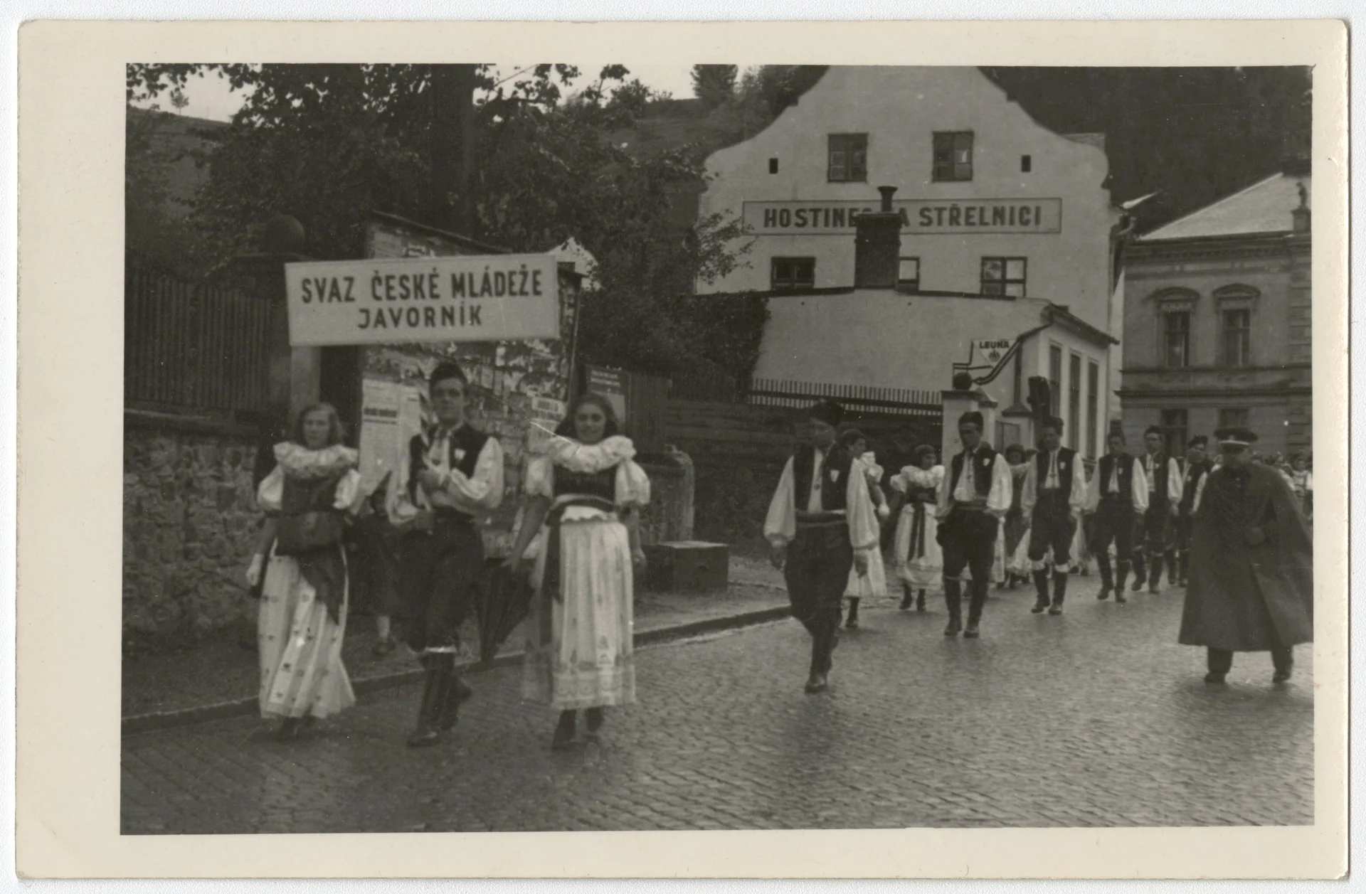 Náhledový obrázek předmětu Založení Svazu české mládeže v Javorníku (čb. fotografie)