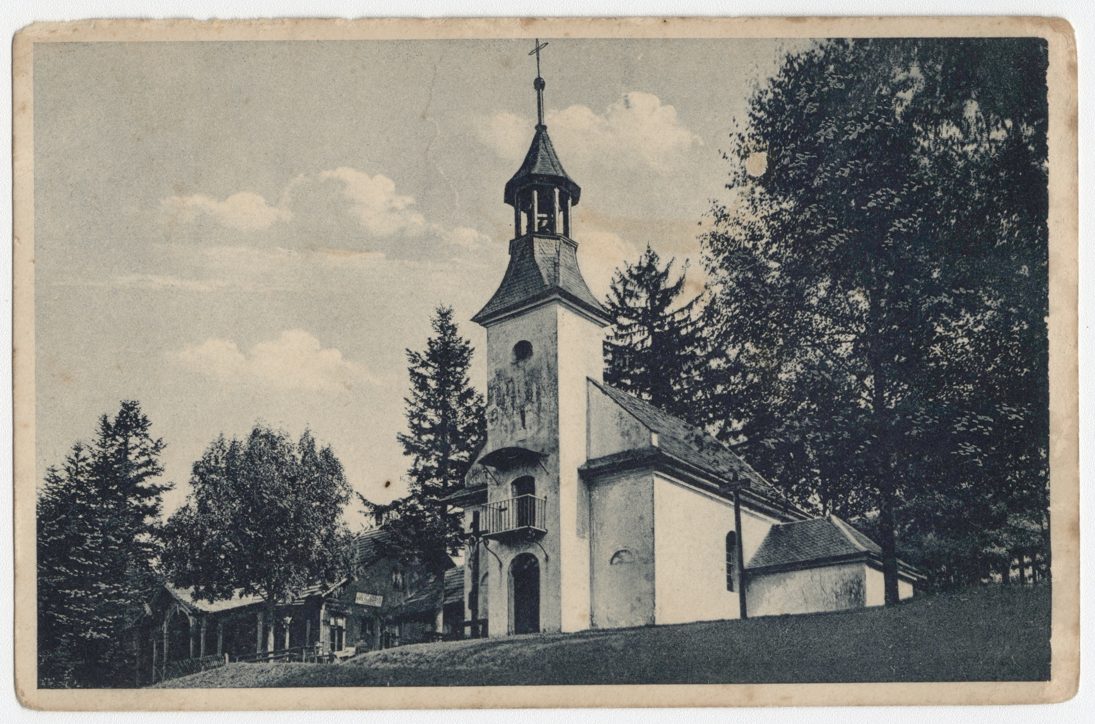 Náhledový obrázek Kaple sv. Anny na Křížovém Vrchu u Jeseníku (pohlednice) - 1
