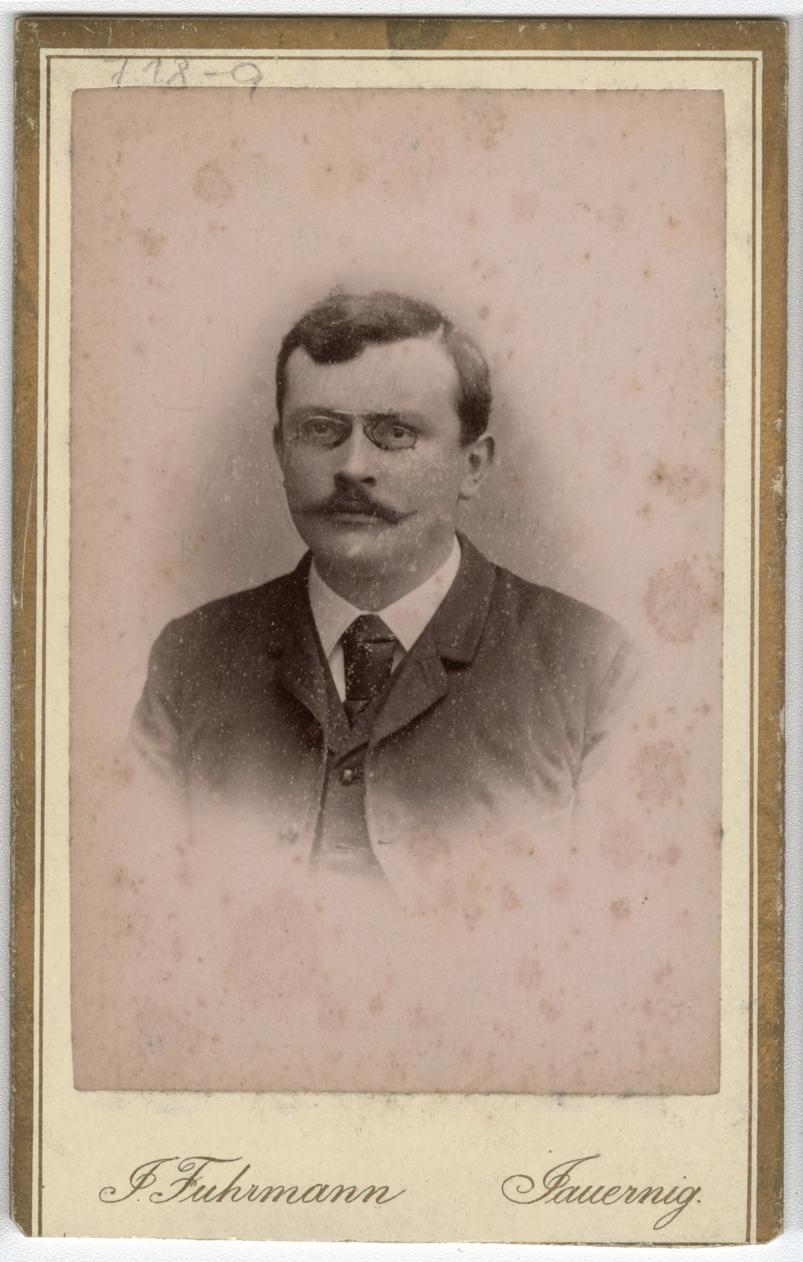 Náhledový obrázek předmětu Kancelista Hermann Hänsel (kabinetní portrét)