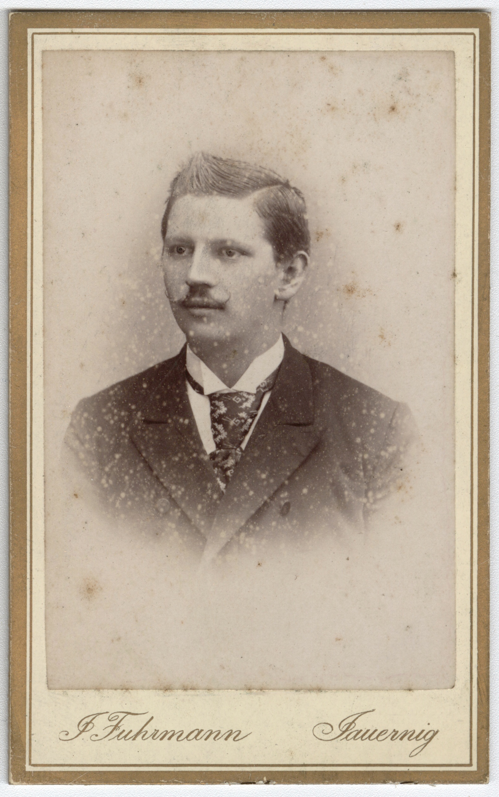Náhledový obrázek Praktikant Johann Hanke (kabinetní portrét) - 1
