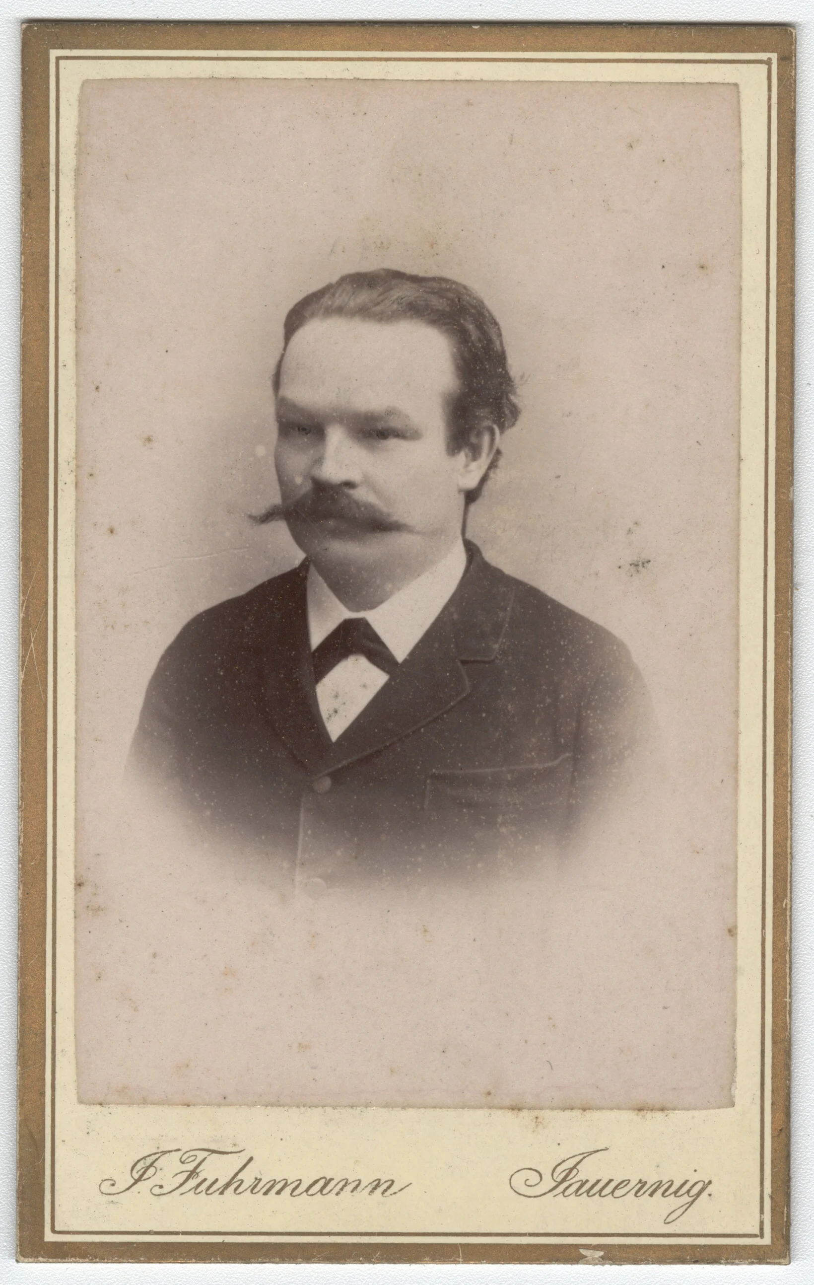 Náhledový obrázek předmětu Kontrolor Ferdinand Böse (kabinetní portrét)