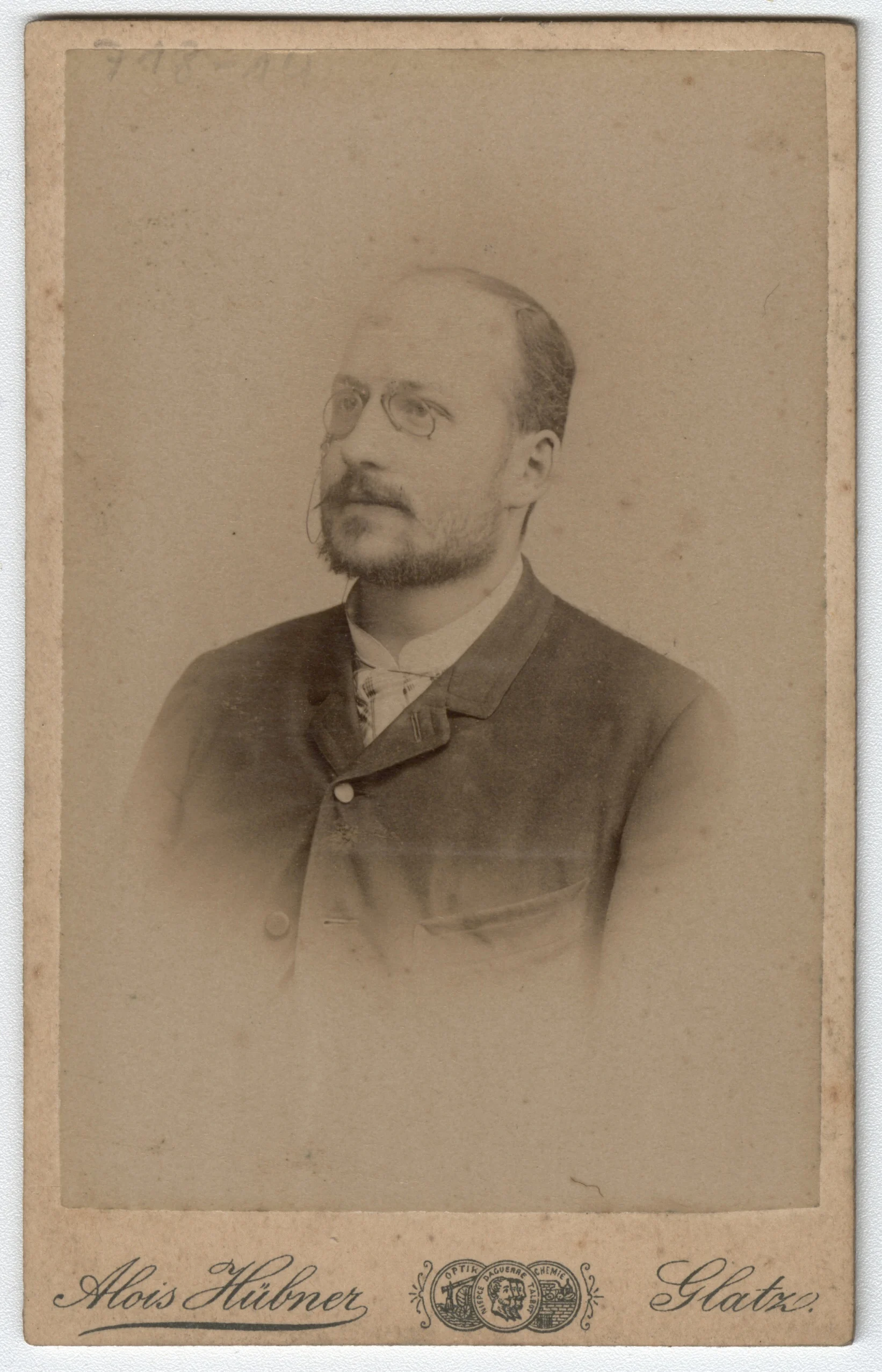 Náhledový obrázek předmětu Kancelista Johann Wiesner (kabinetní portrét)