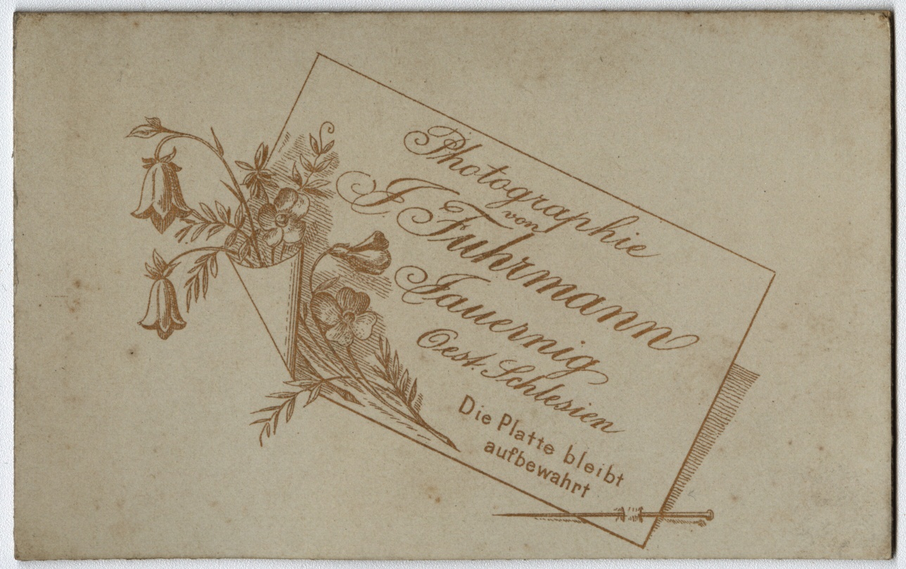 Náhledový obrázek Kontrolor Julius Herdin (kabinetní portrét) - 2