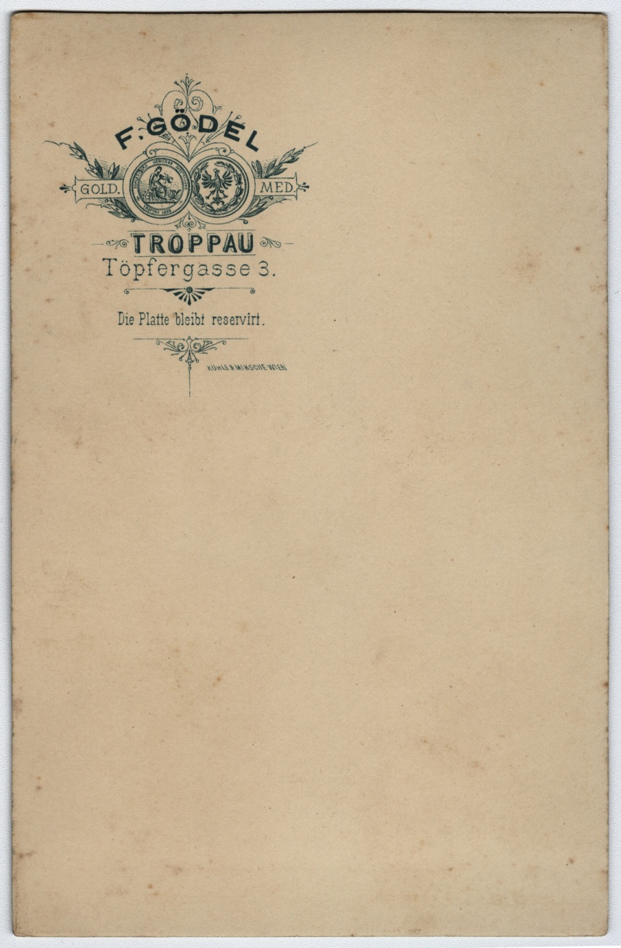 Náhledový obrázek Lesmistr Johann Nepomuk Peschke (kabinetní portrét) - 2
