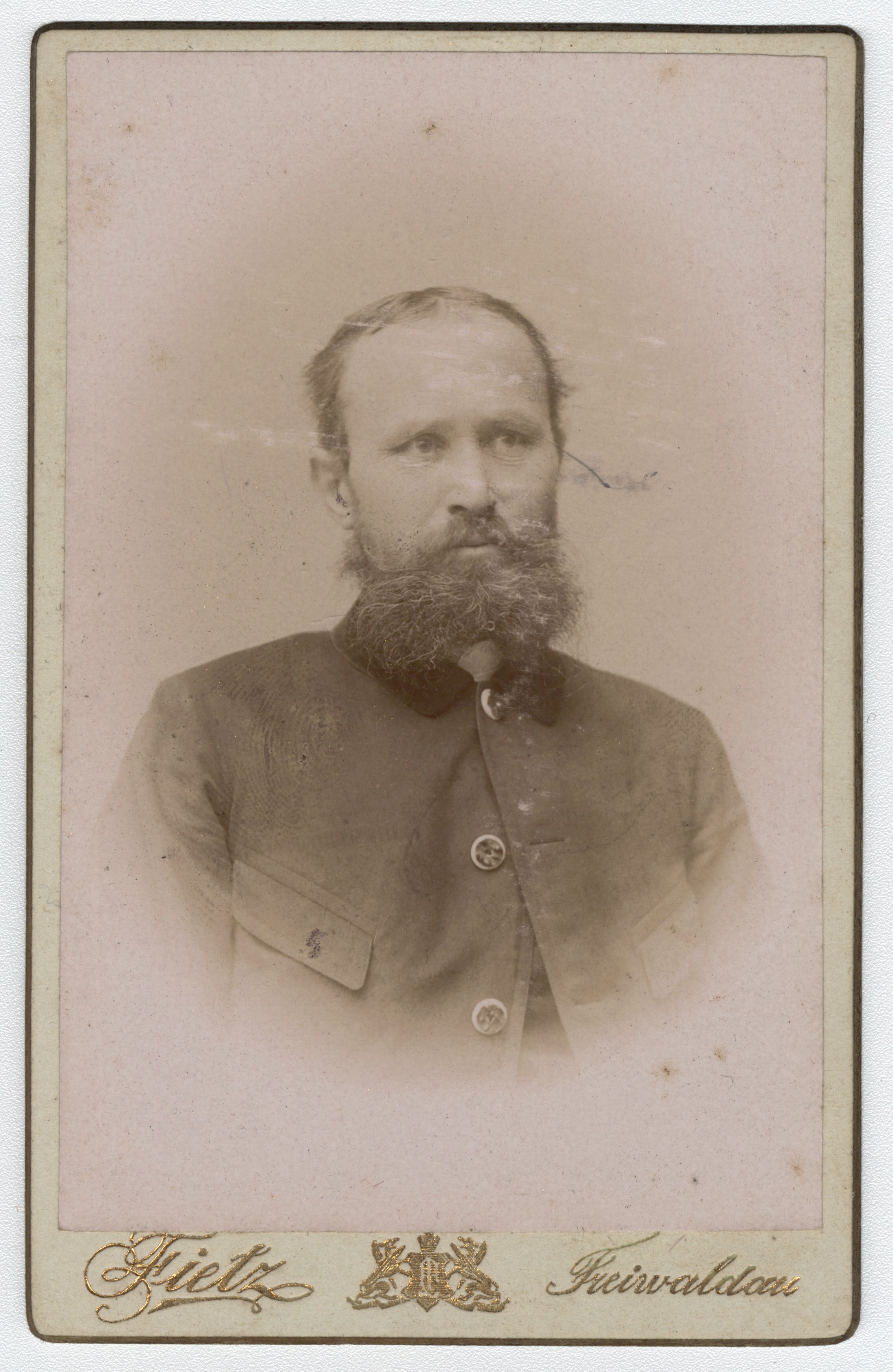 Náhledový obrázek Nadlesní Josef Weis (kabinetní portrét) - 1