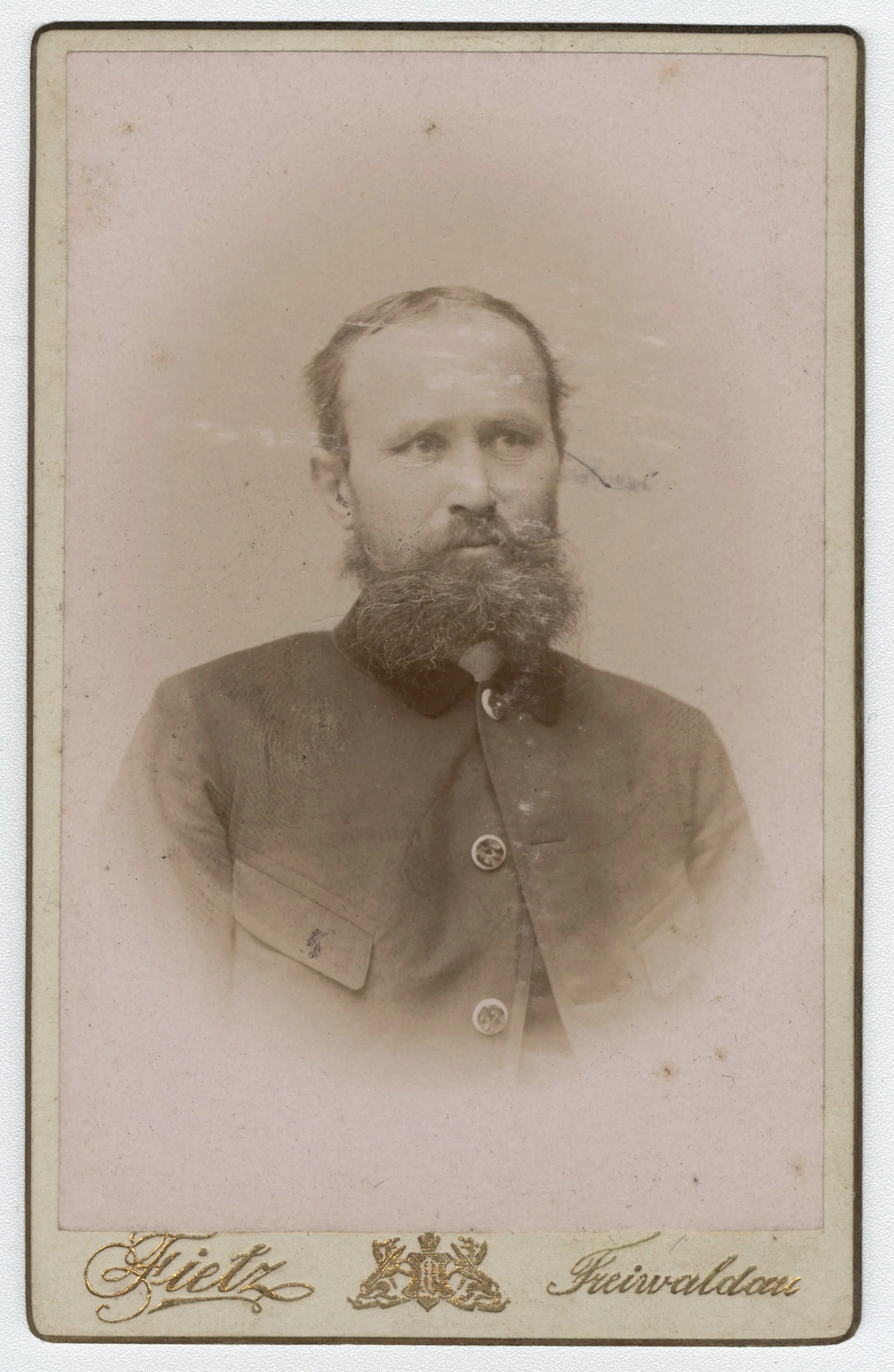Náhledový obrázek předmětu Nadlesní Josef Weis (kabinetní portrét)
