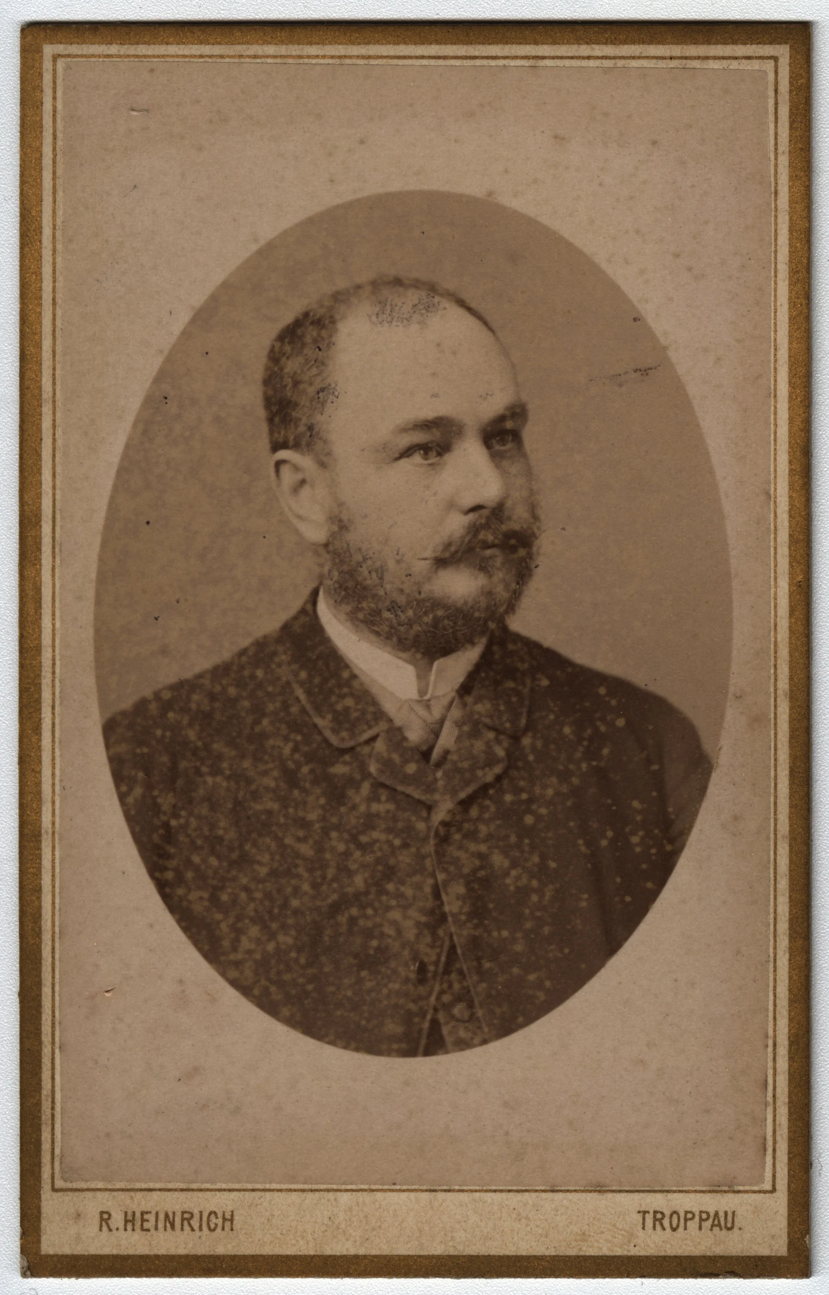 Náhledový obrázek předmětu Úředník Heinrich Thamm (kabinetní portrét)