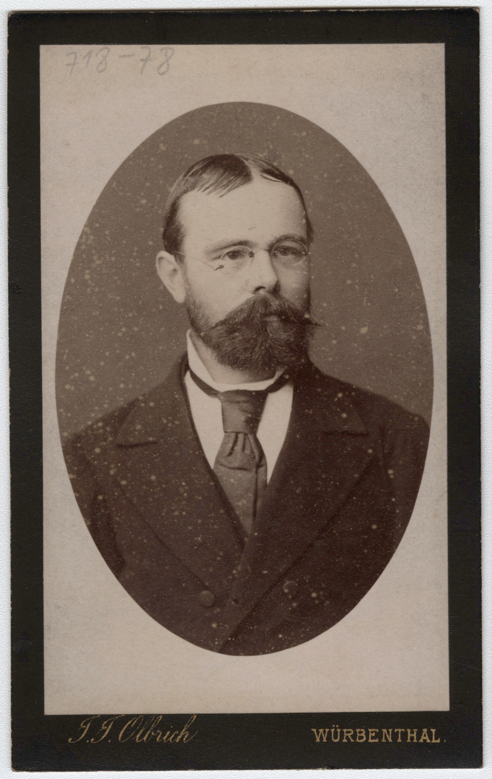Náhledový obrázek Kancelista August von Wunsch (kabinetní portrét) - 1
