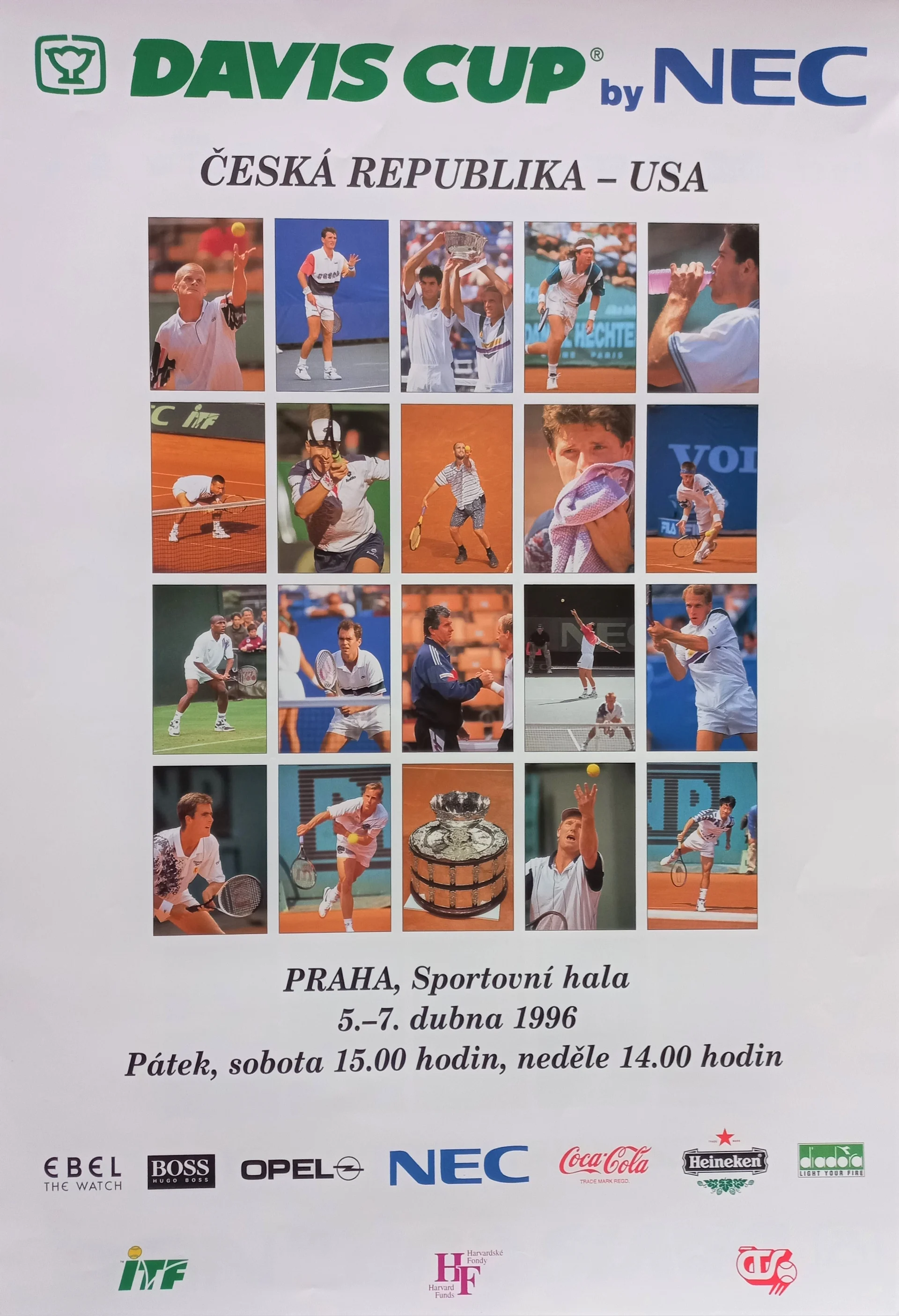 Náhledový obrázek předmětu Davis Cup 1996. Česká republika - USA