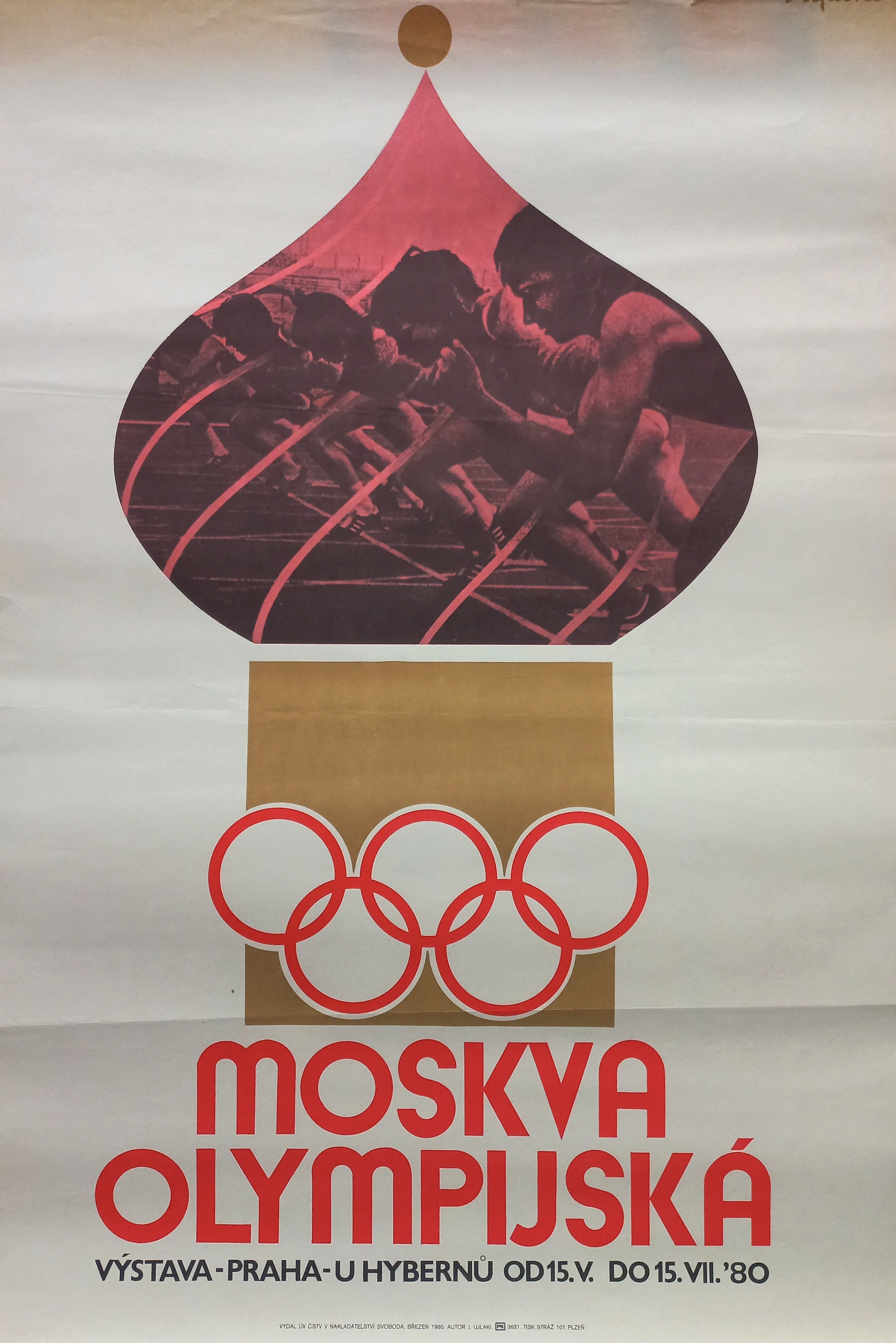 Náhledový obrázek Moskva olympijská. Výstava v domě U Hybernů - 1