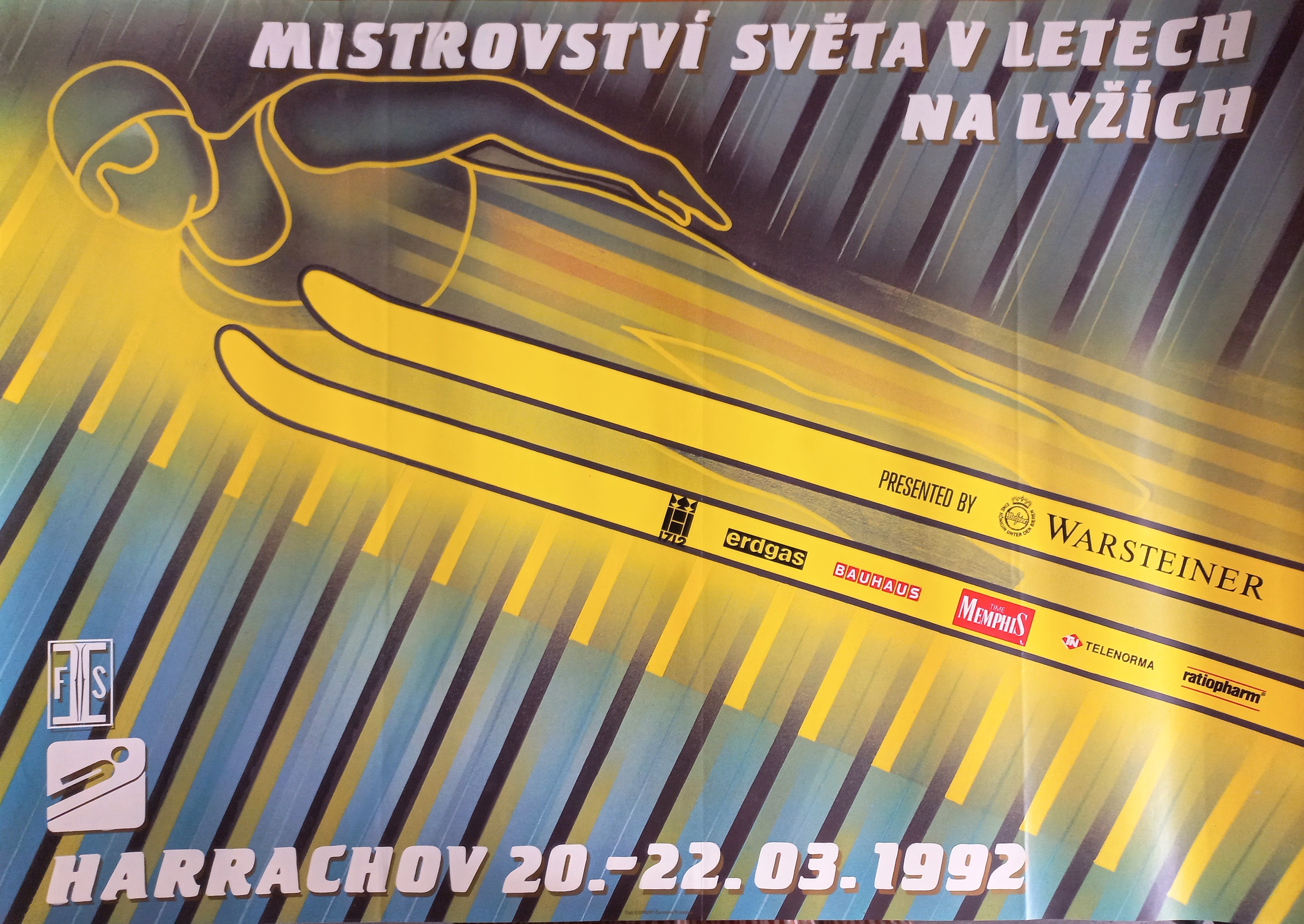 Náhledový obrázek Mistrovství světa v letech na lyžích. Harrachov 1992 - 1