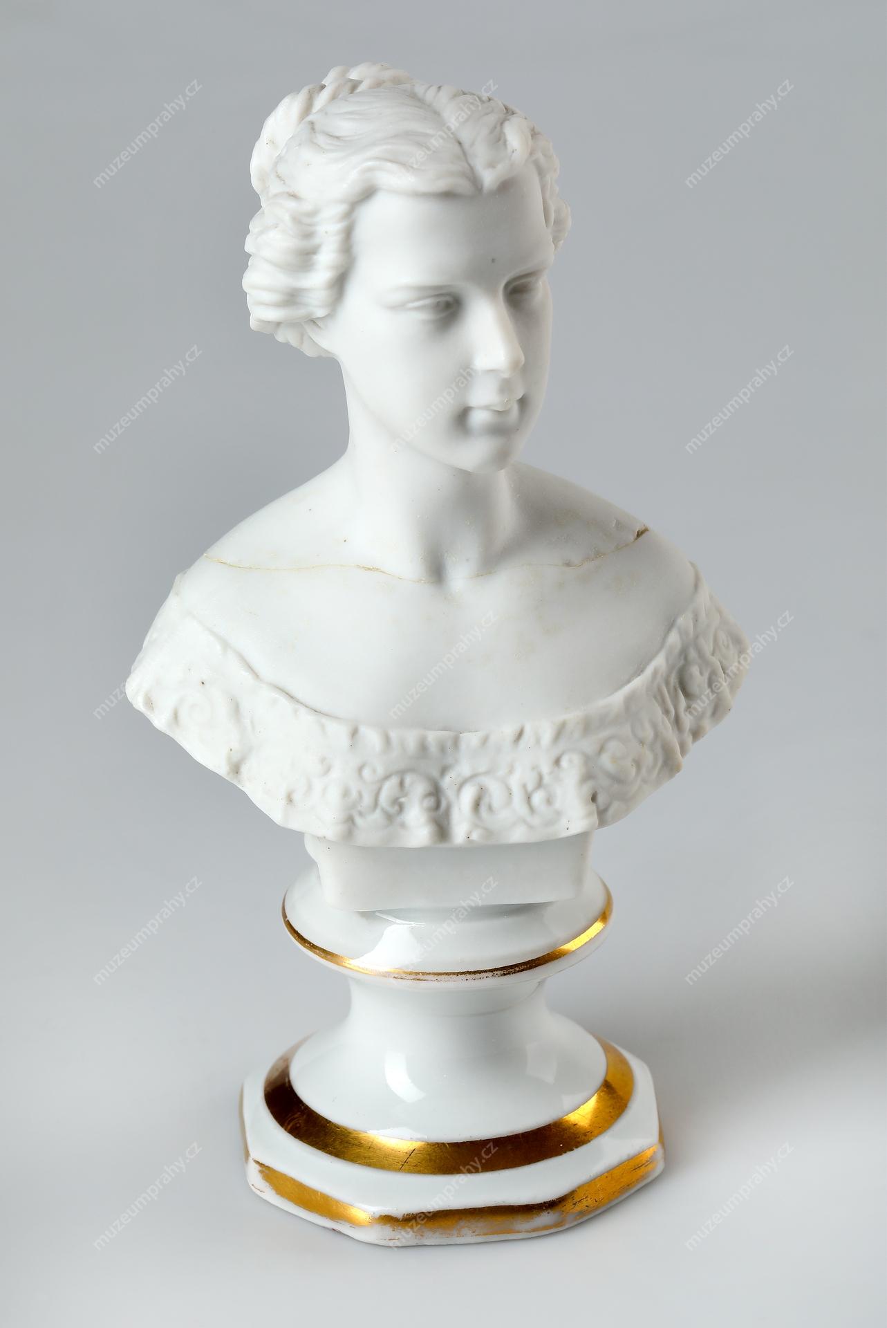 Náhledový obrázek Ernst Popp: Portrét císařovny Elisabeth (Sissi) - 1