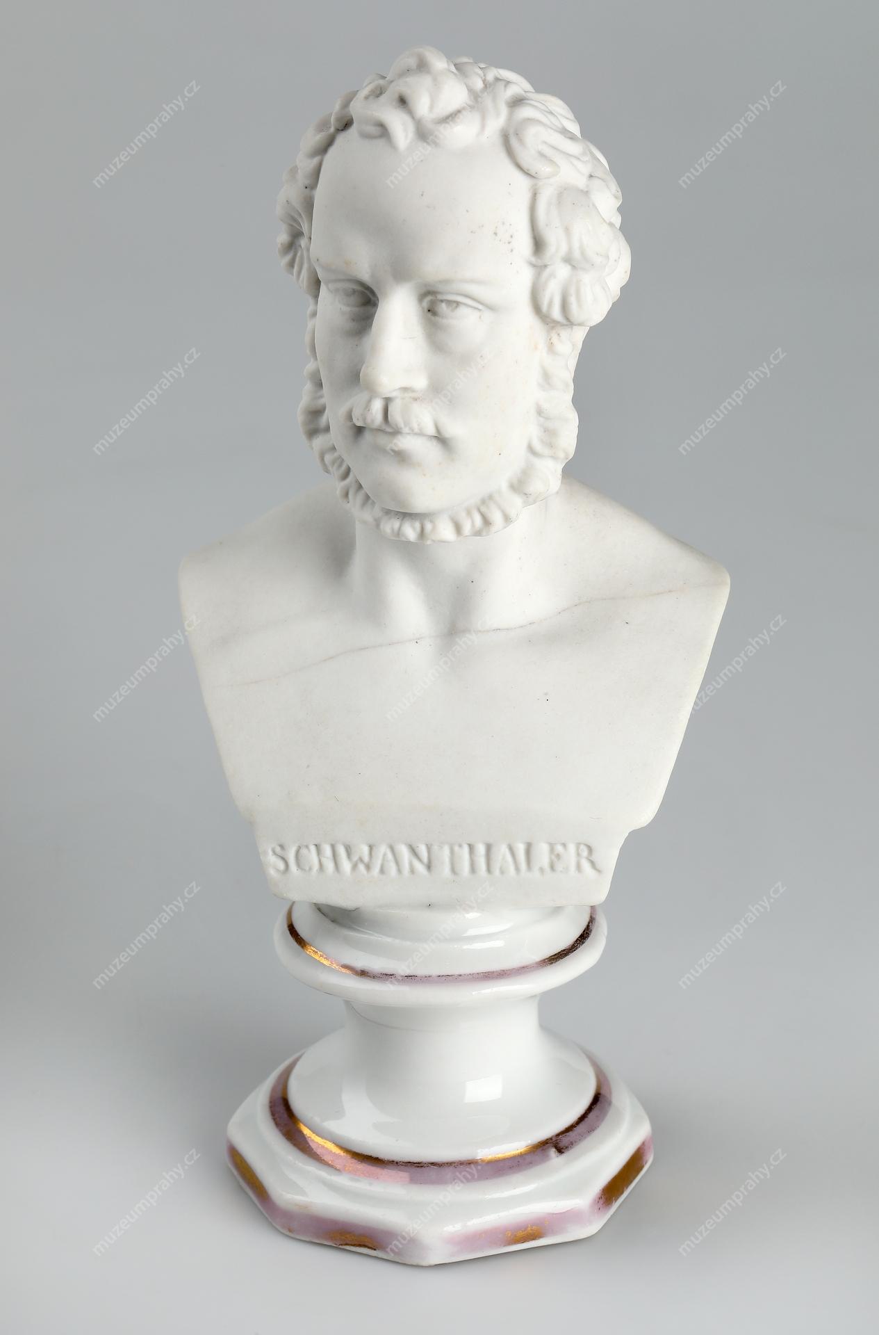 Náhledový obrázek Ernst Popp: Portrét sochaře Ludwiga von Schwanthalera - 1