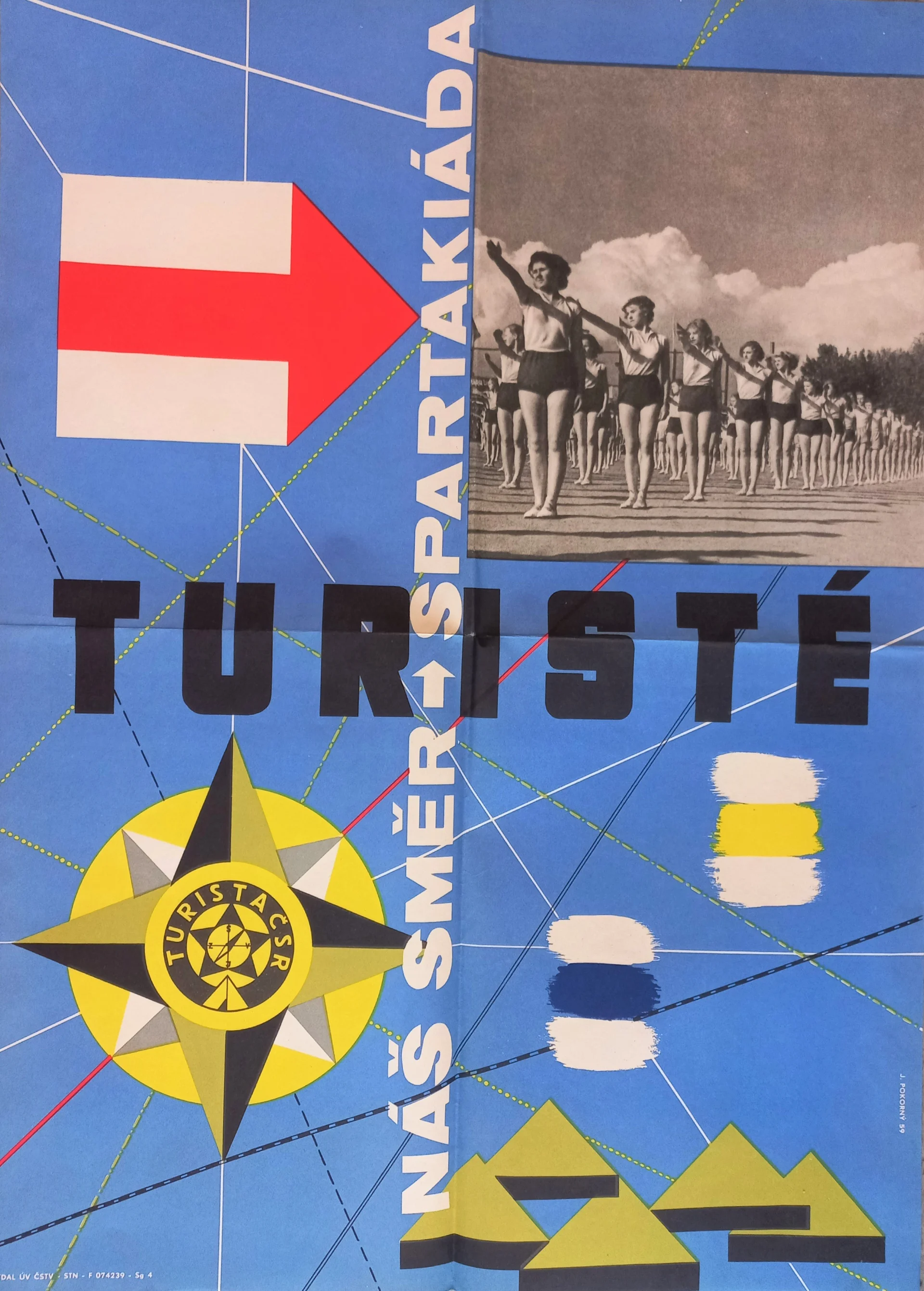 Náhledový obrázek předmětu Československá spartakiáda 1960