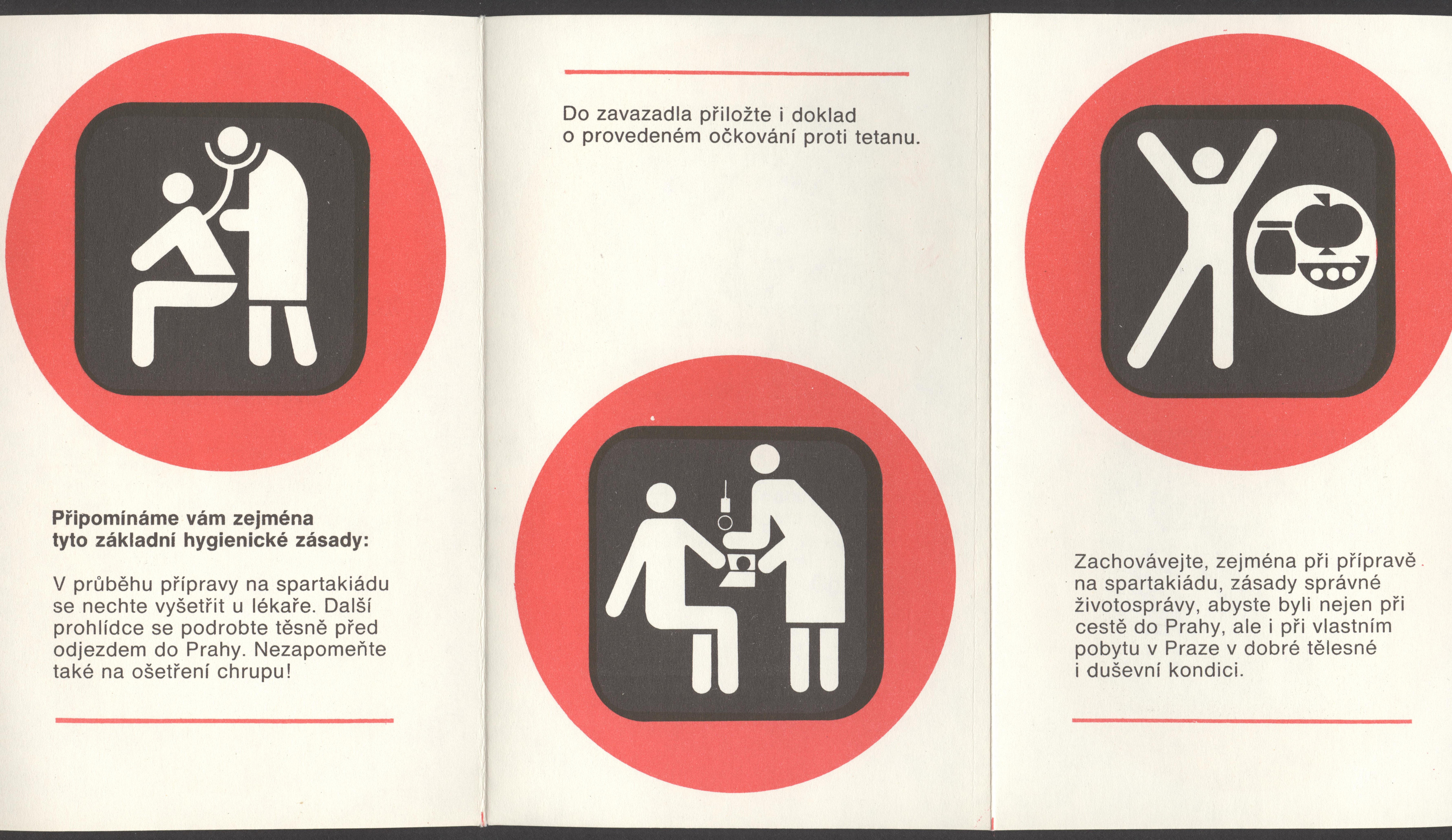 Náhledový obrázek Zdravotnické pokyny pro účastníky ČSS 1980 - 1