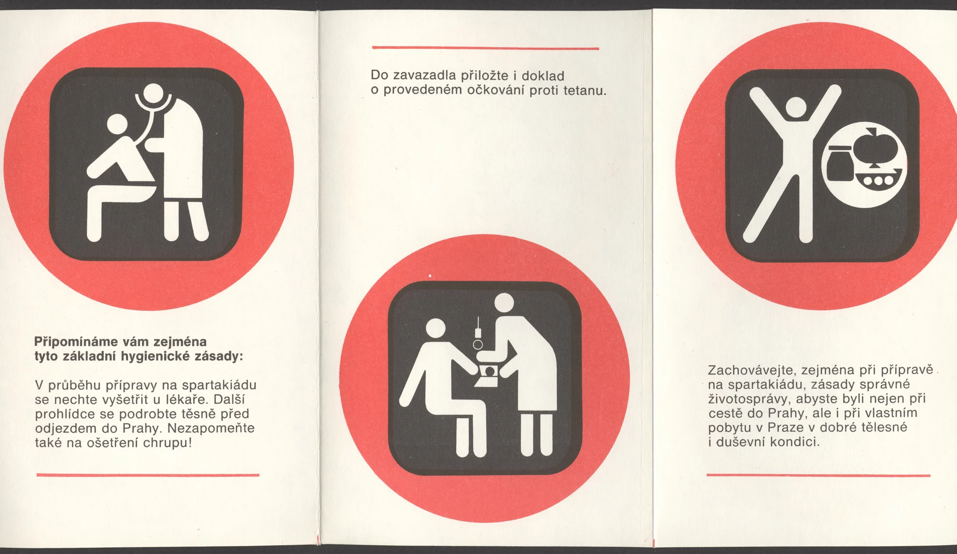 Náhledový obrázek předmětu Zdravotnické pokyny pro účastníky ČSS 1980