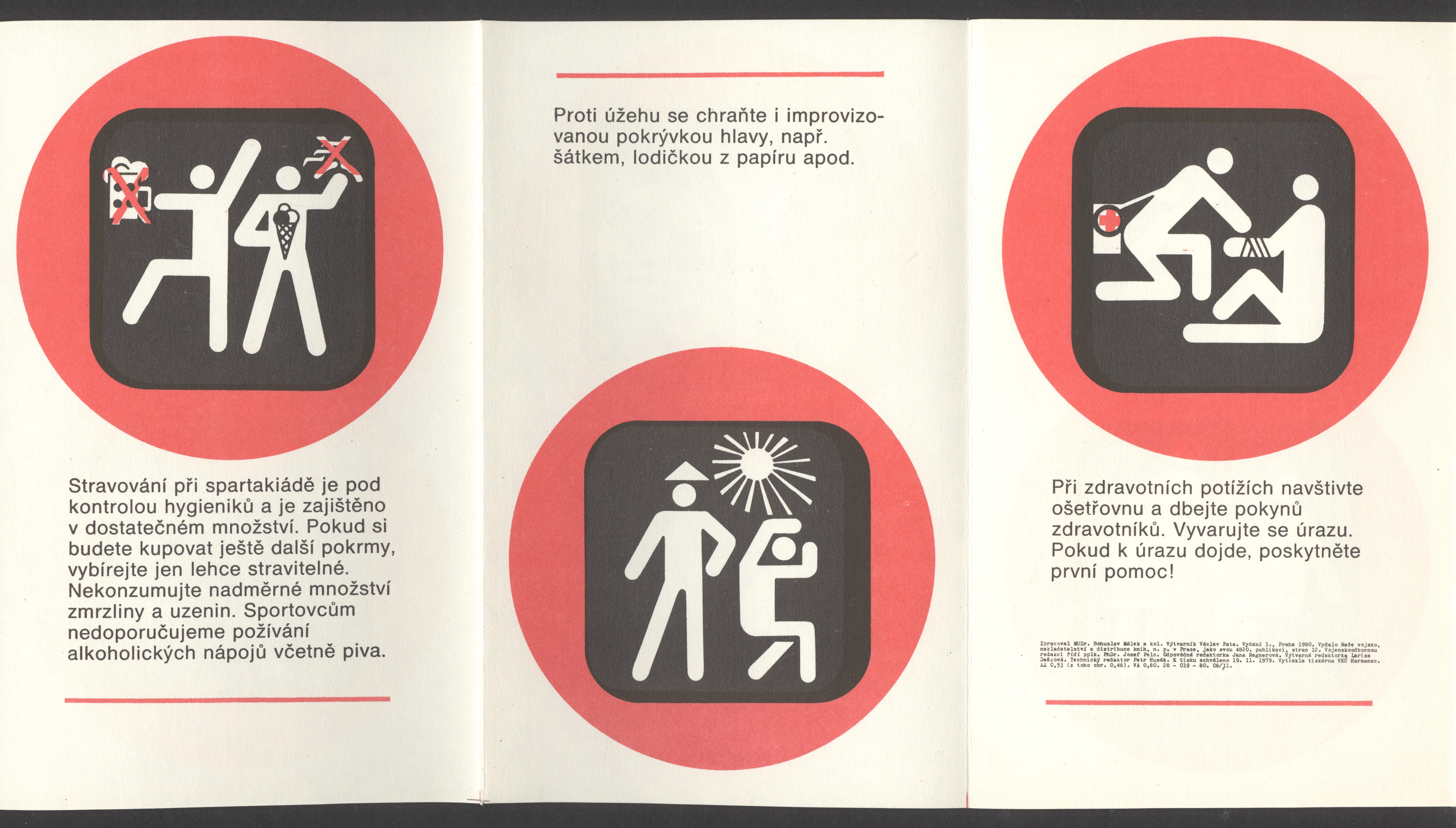 Náhledový obrázek Zdravotnické pokyny pro účastníky ČSS 1980 - 3