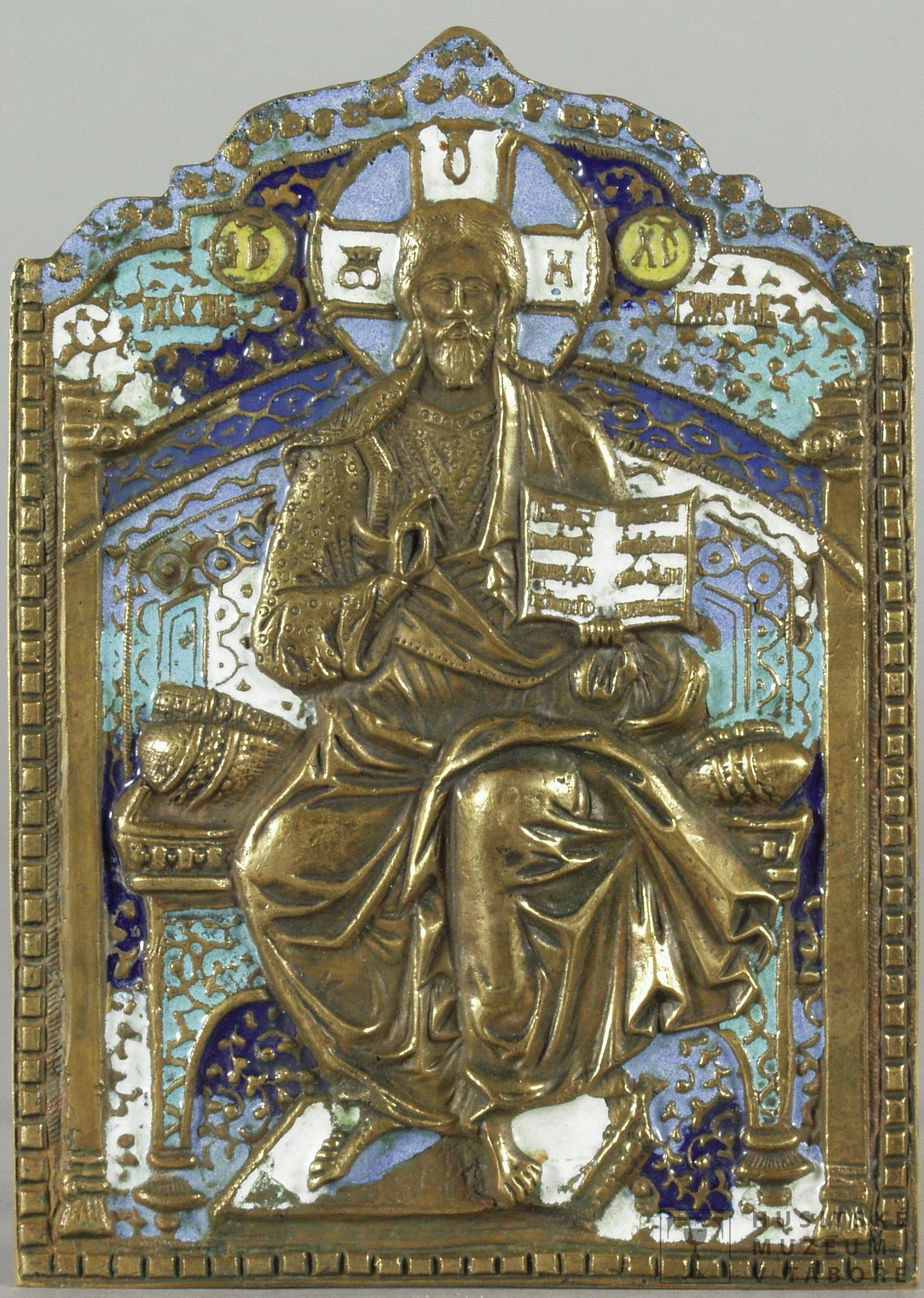 Náhledový obrázek Závěs - Kristus Pantokrator - 1