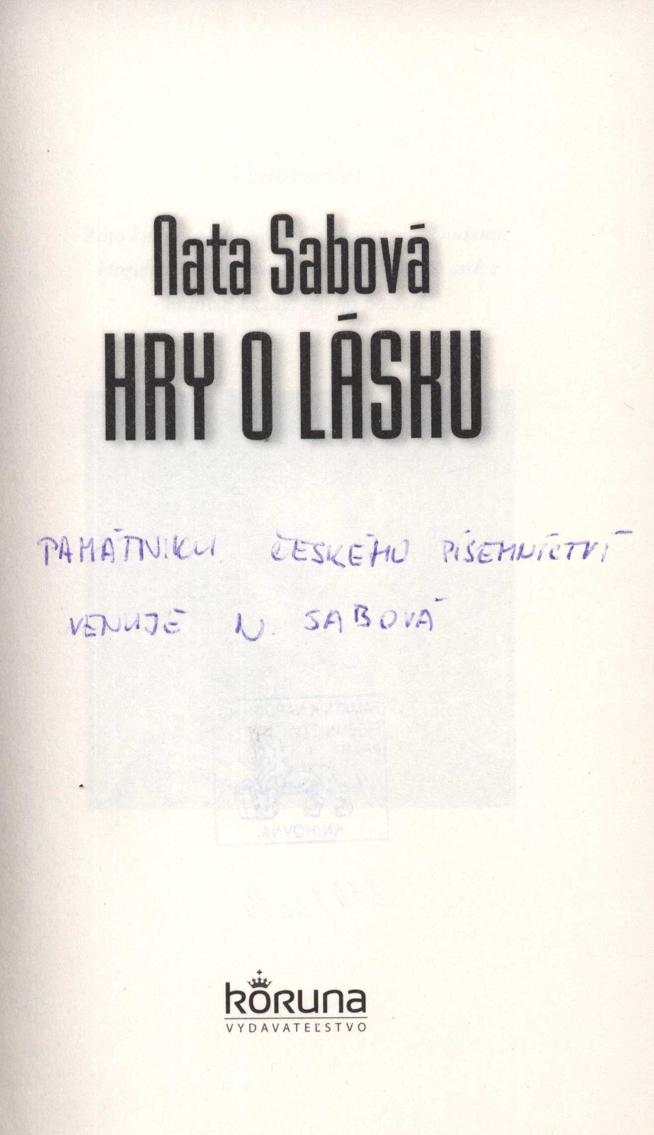 Náhledový obrázek Hry o lásku - 2