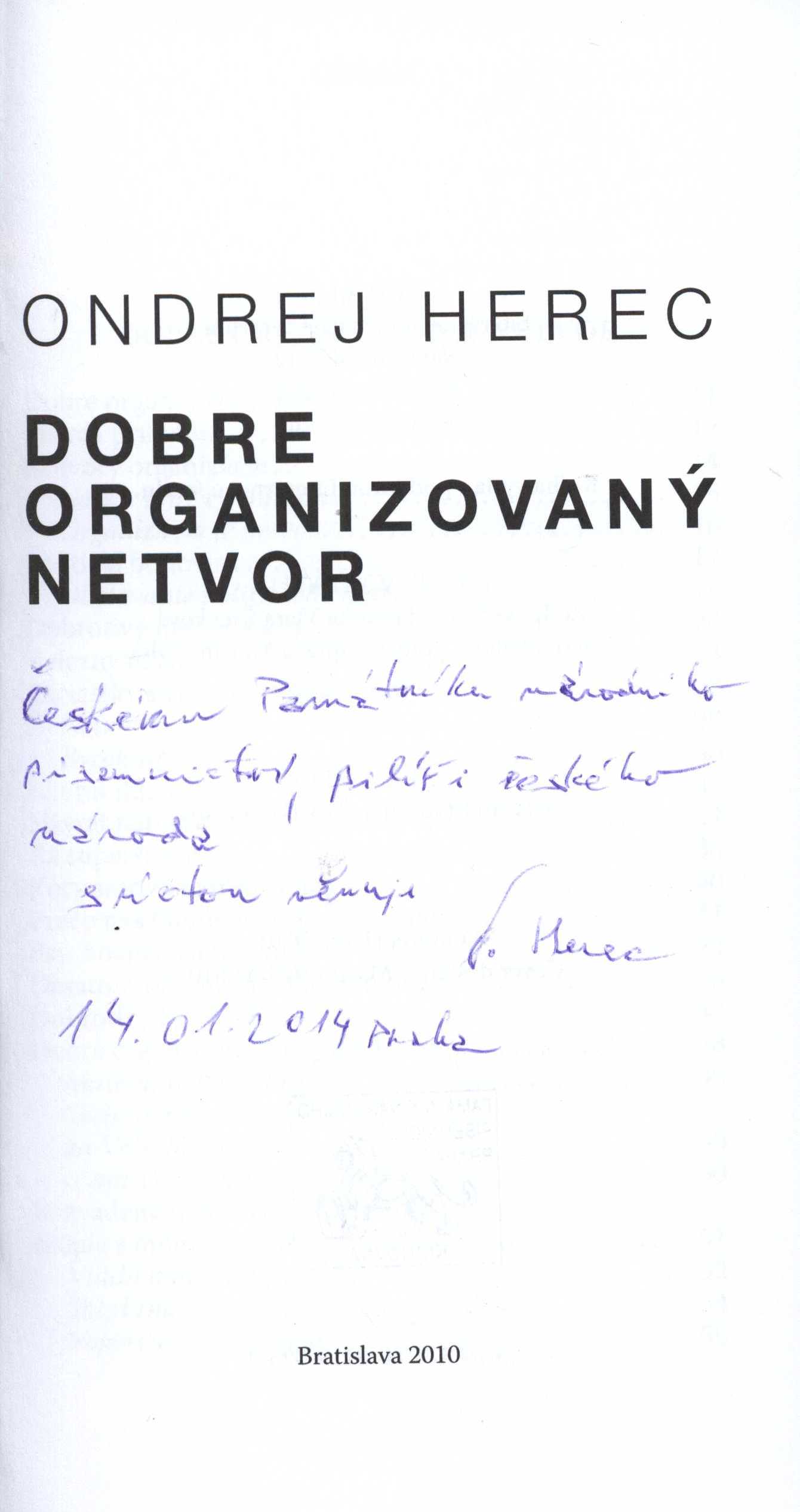 Náhledový obrázek Dobre organizovaný netvor - 2