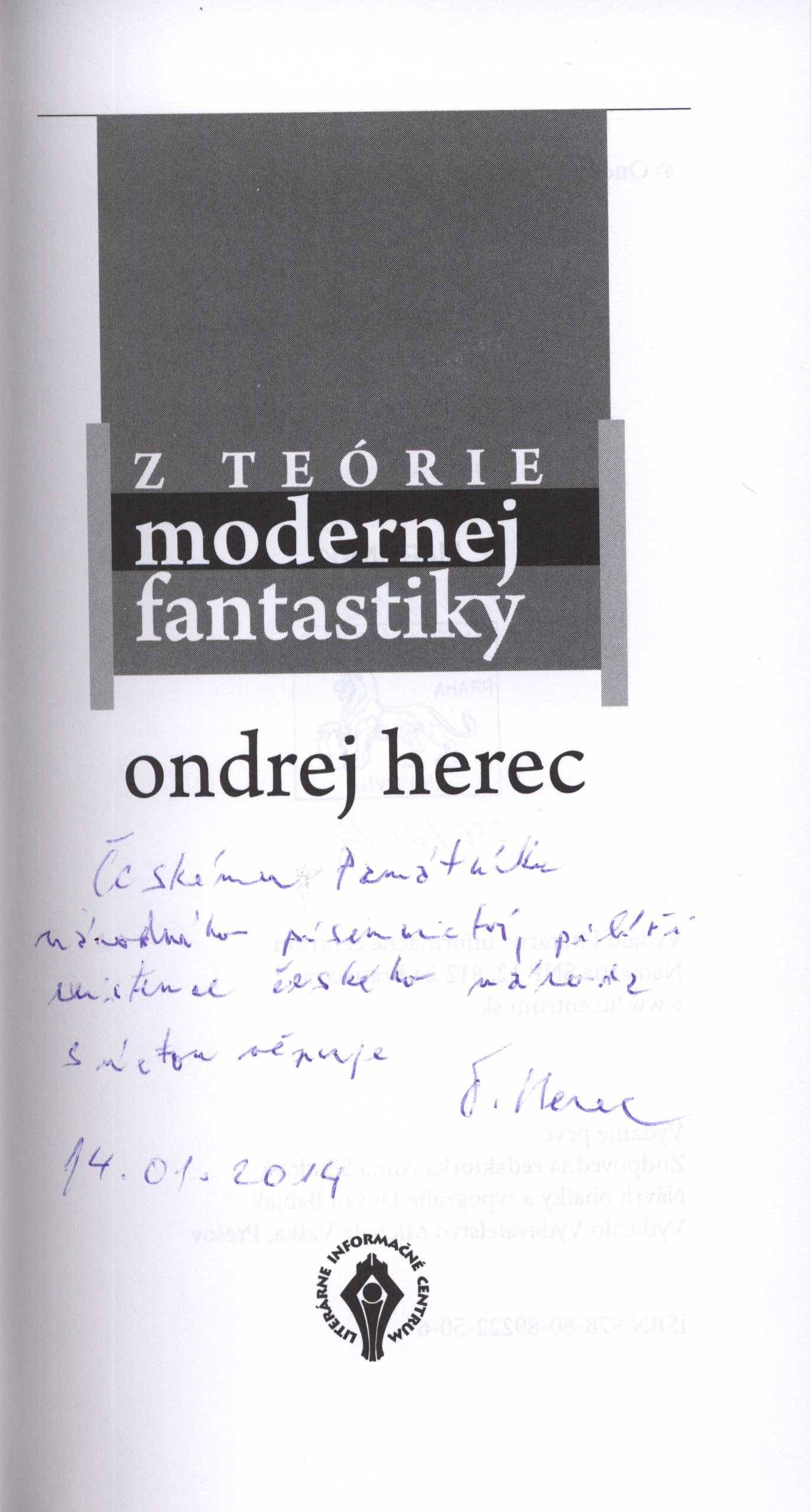 Náhledový obrázek Z teórie modernej fantastiky - 2