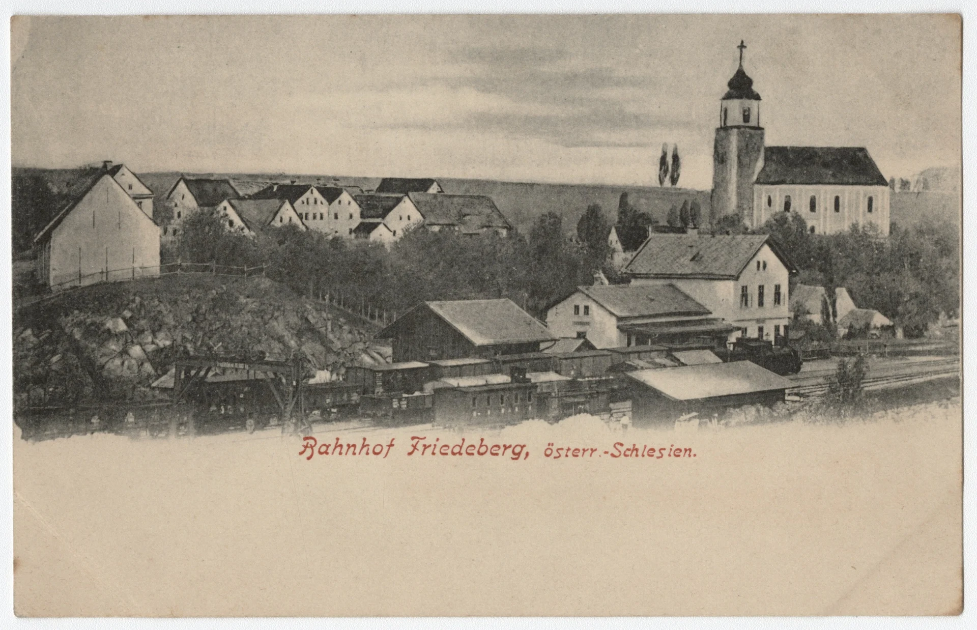 Náhledový obrázek předmětu Žulová (čb. pohlednice)