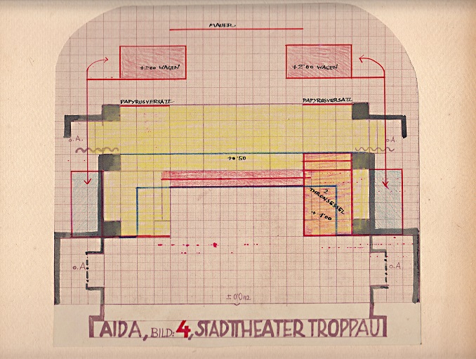 Náhledový obrázek Scénografické návrhy - Aida - 6