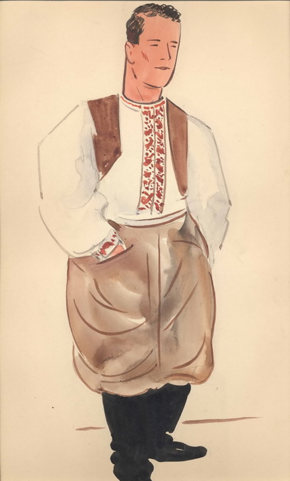 Náhledový obrázek Kostýmní návrhy - Carevniny střevíčky - 6