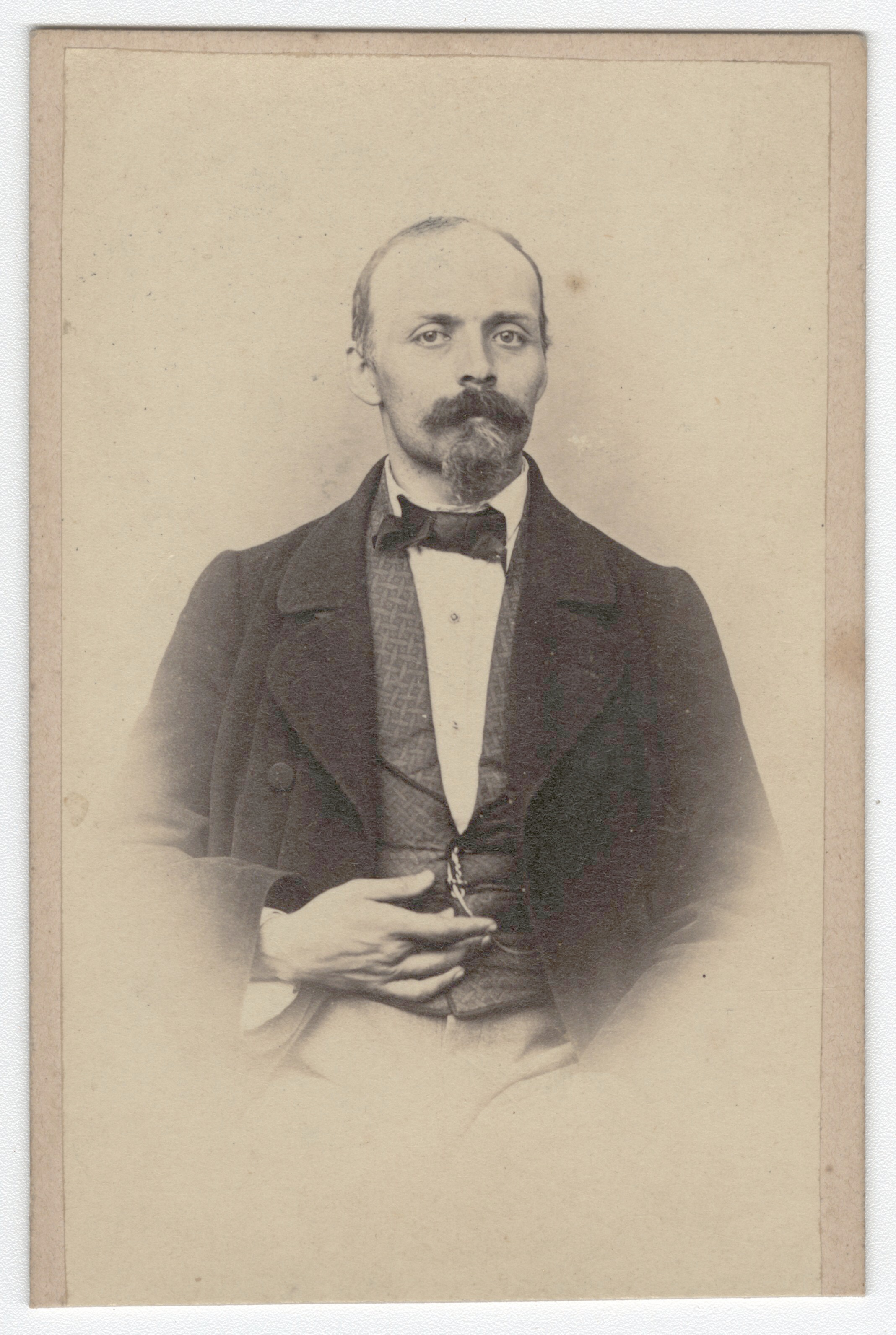 Náhledový obrázek Kontrolor Johann Wiessner (kabinetní portrét) - 1