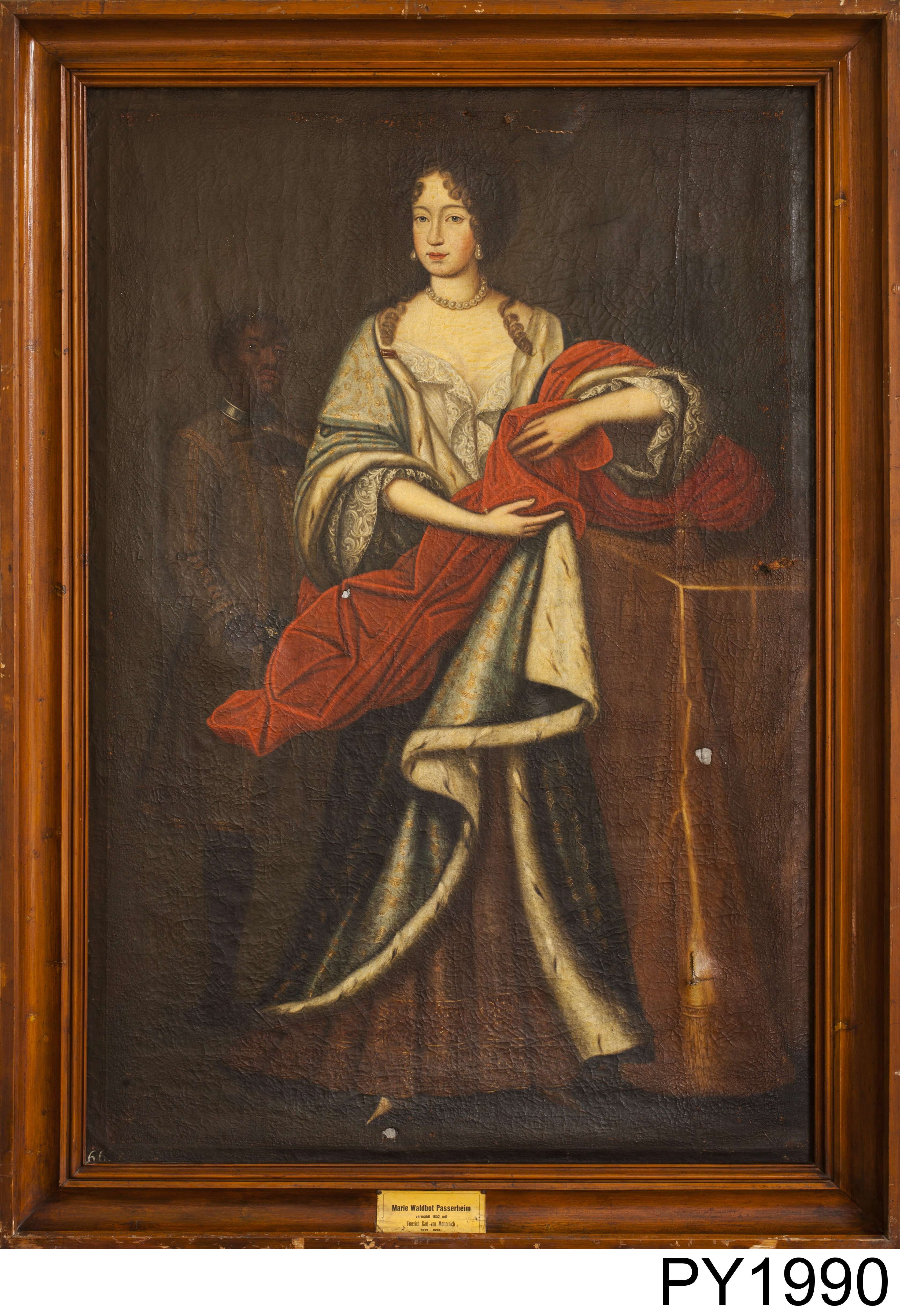 Náhledový obrázek Portrét Marie Waldbot Passerheim - 1