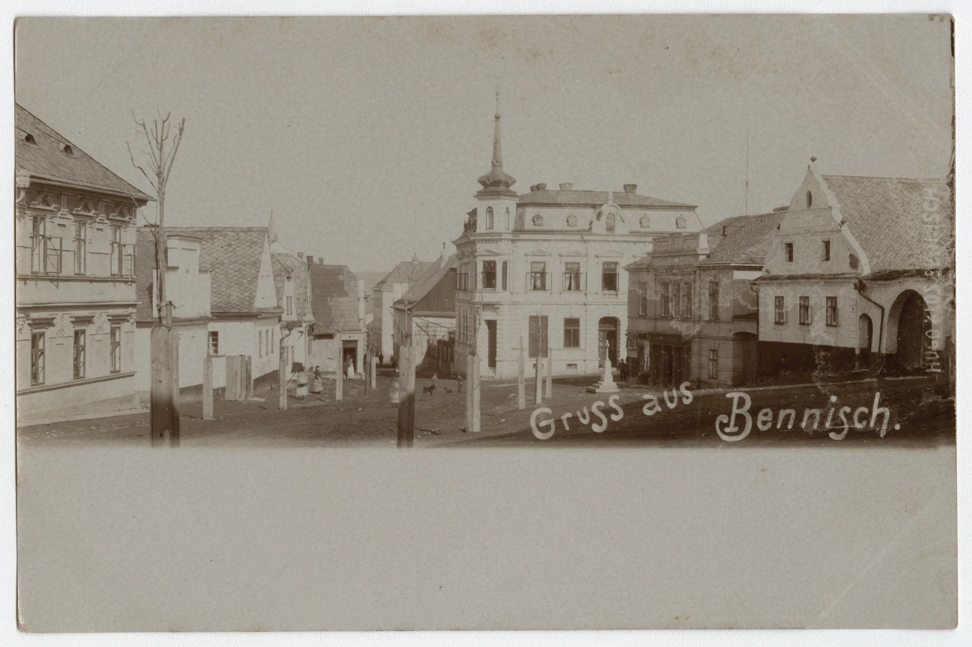 Náhledový obrázek předmětu Horní Benešov (čb. pohlednice)