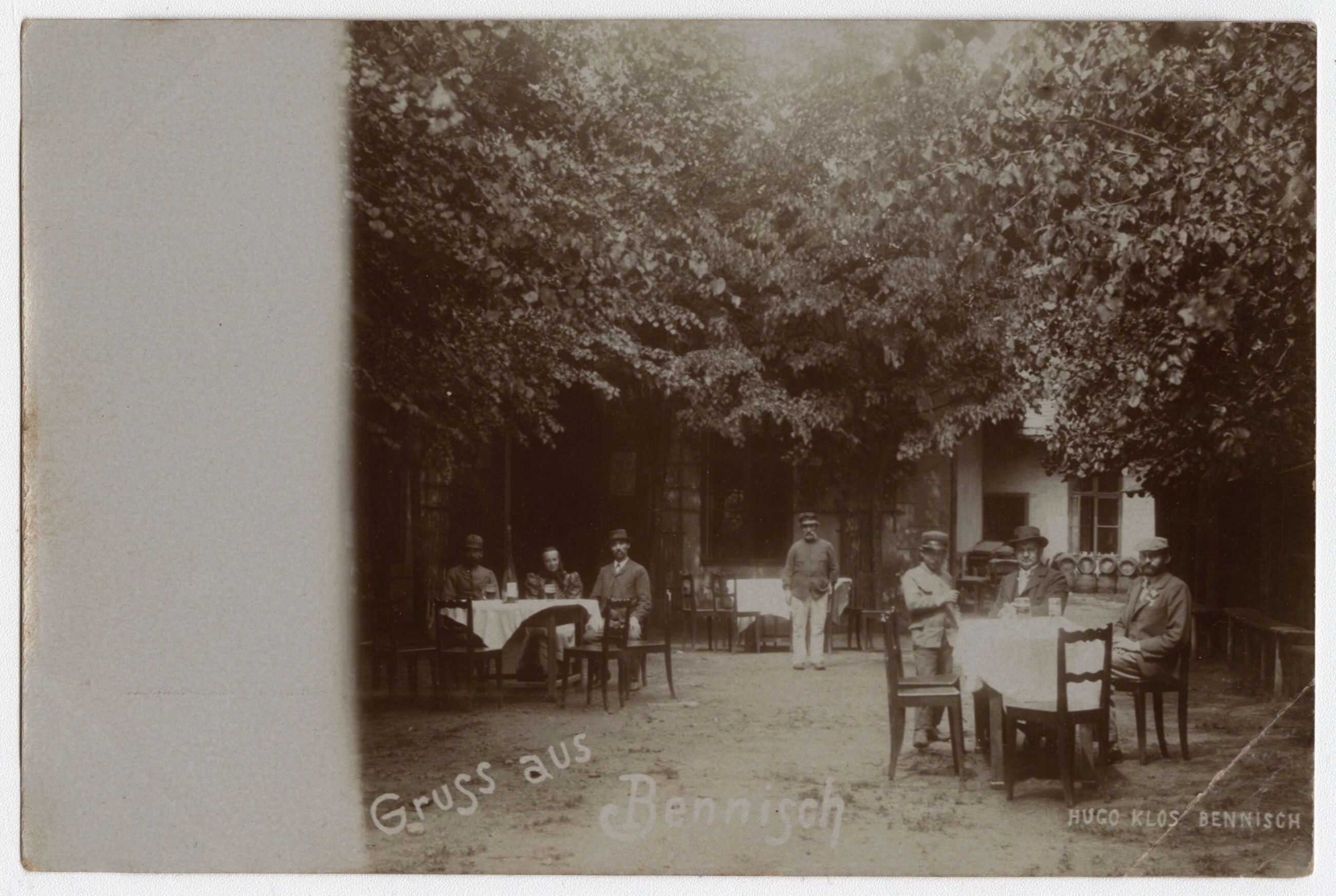 Náhledový obrázek Horní Benešov (čb. pohlednice) - 1