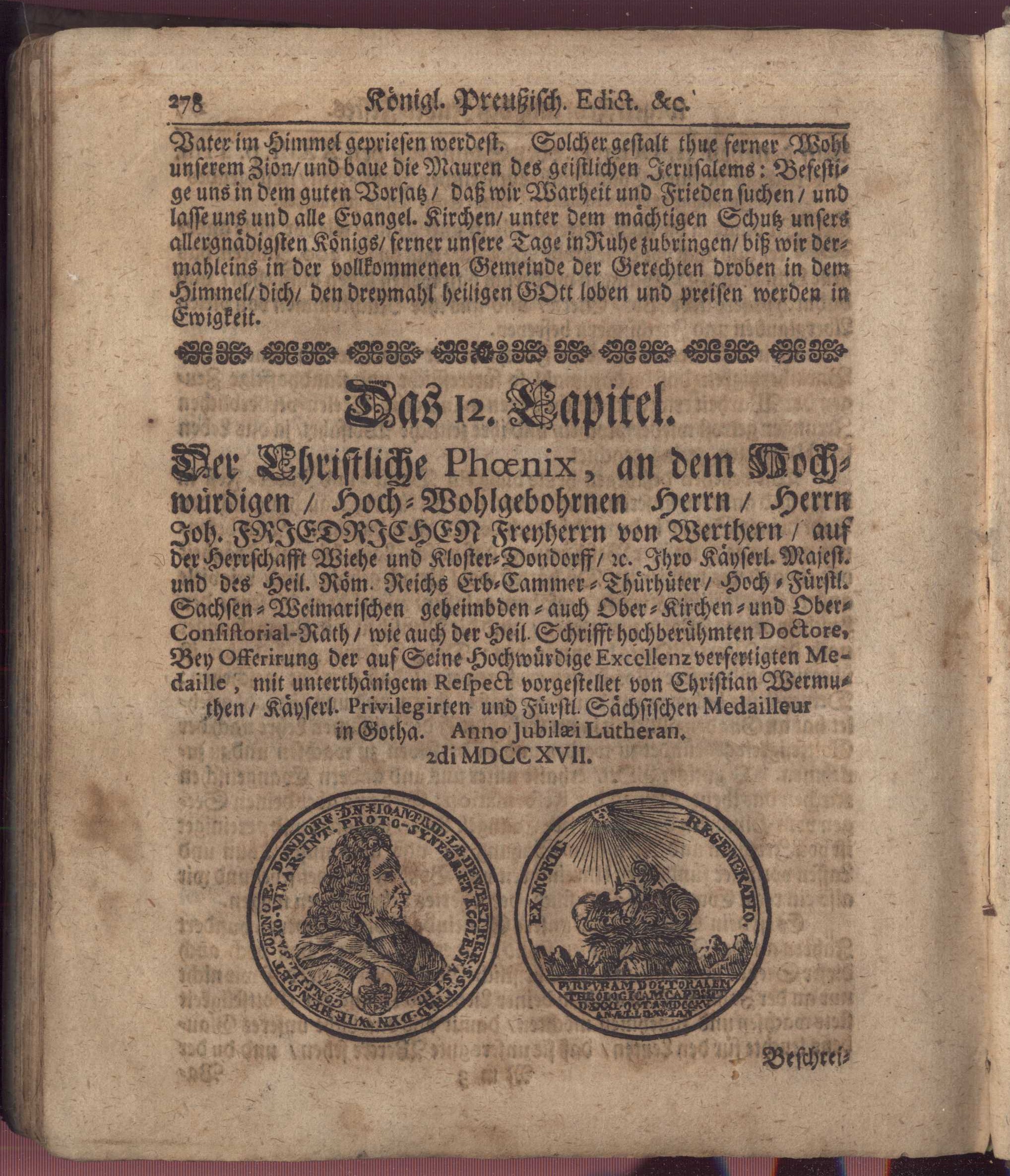 Náhledový obrázek SF 10470 - Der Christliche Lutheraner Stellet vor Die Kirchen-Historien... - 20