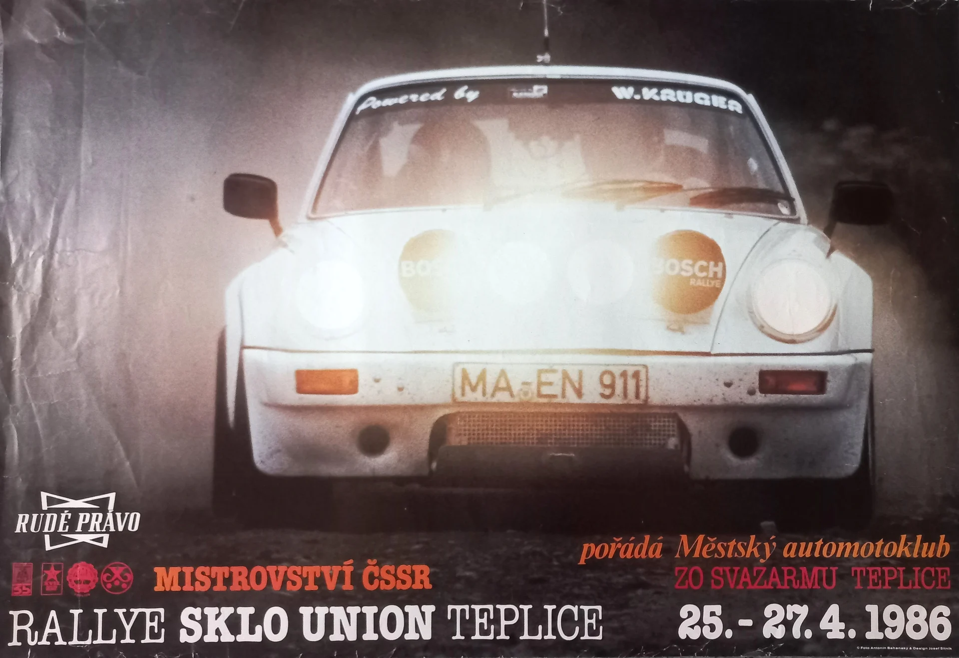 Náhledový obrázek předmětu Rallye Sklo Union Teplice. Mistrovství ČSSR