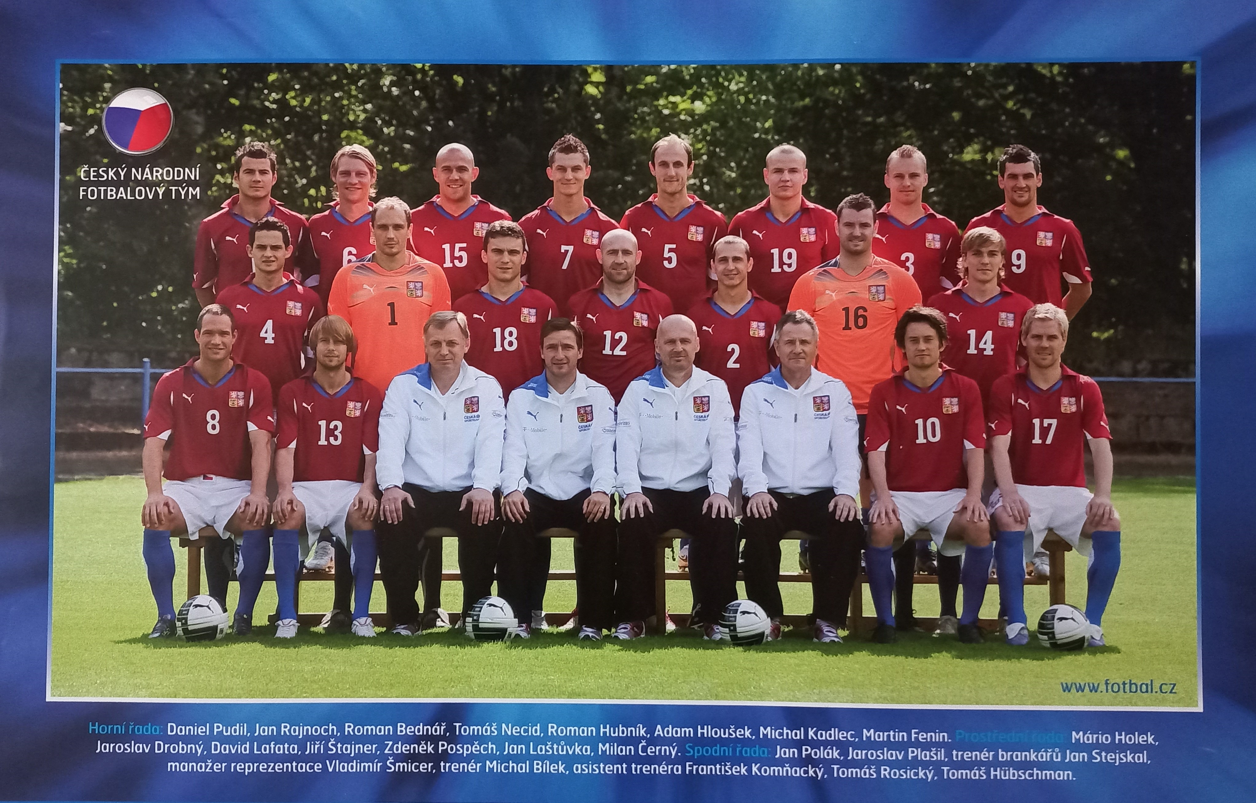 Náhledový obrázek Česká fotbalová reprezentace 2011 - 1