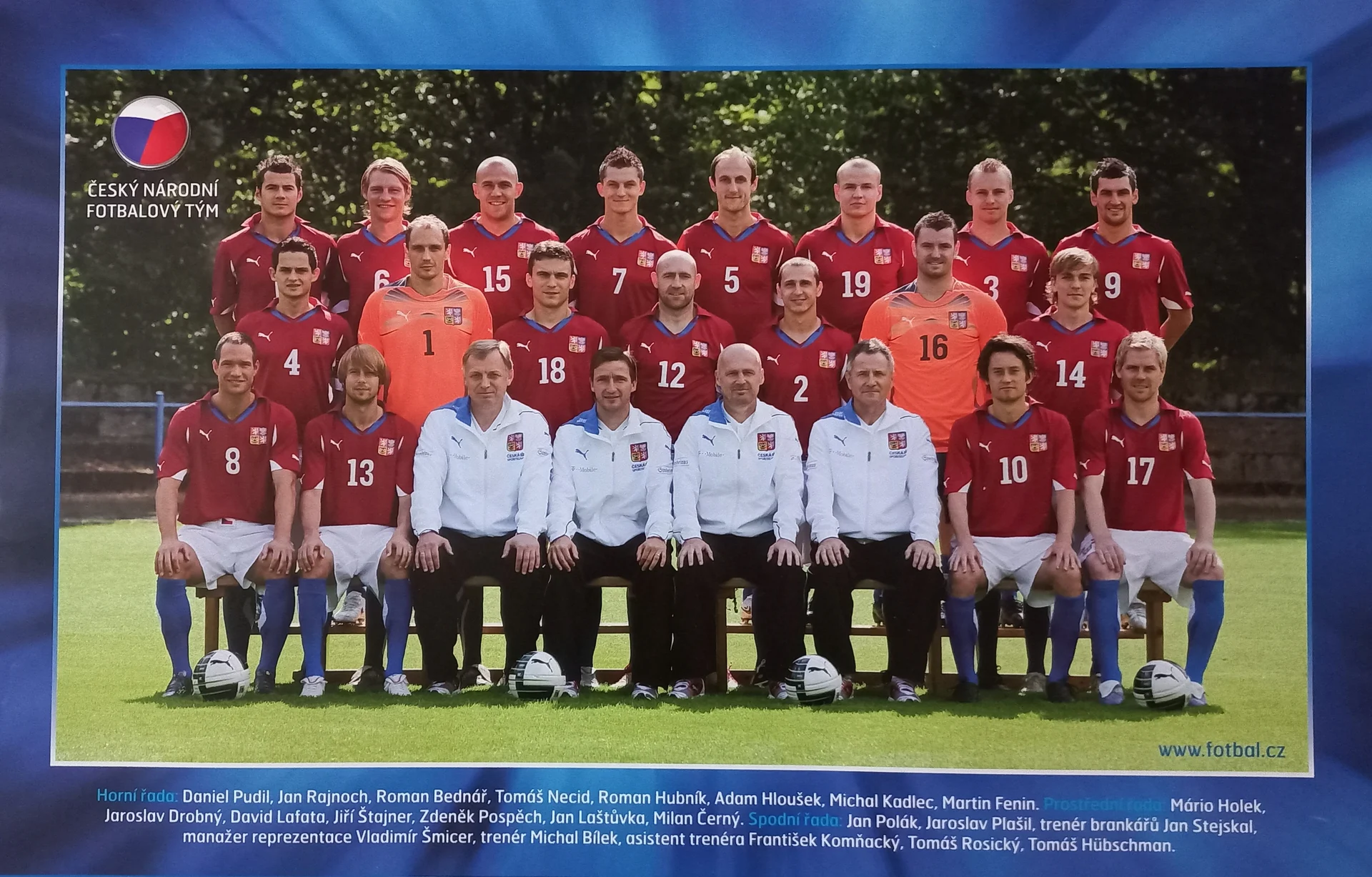 Náhledový obrázek předmětu Česká fotbalová reprezentace 2011