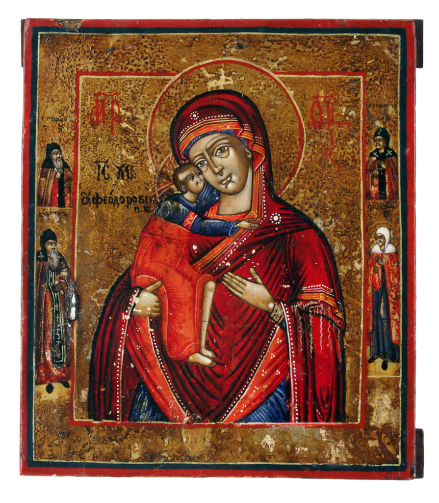 Náhledový obrázek Ikona - Bohorodička Glykofilúsa - Fjodorovská - 1