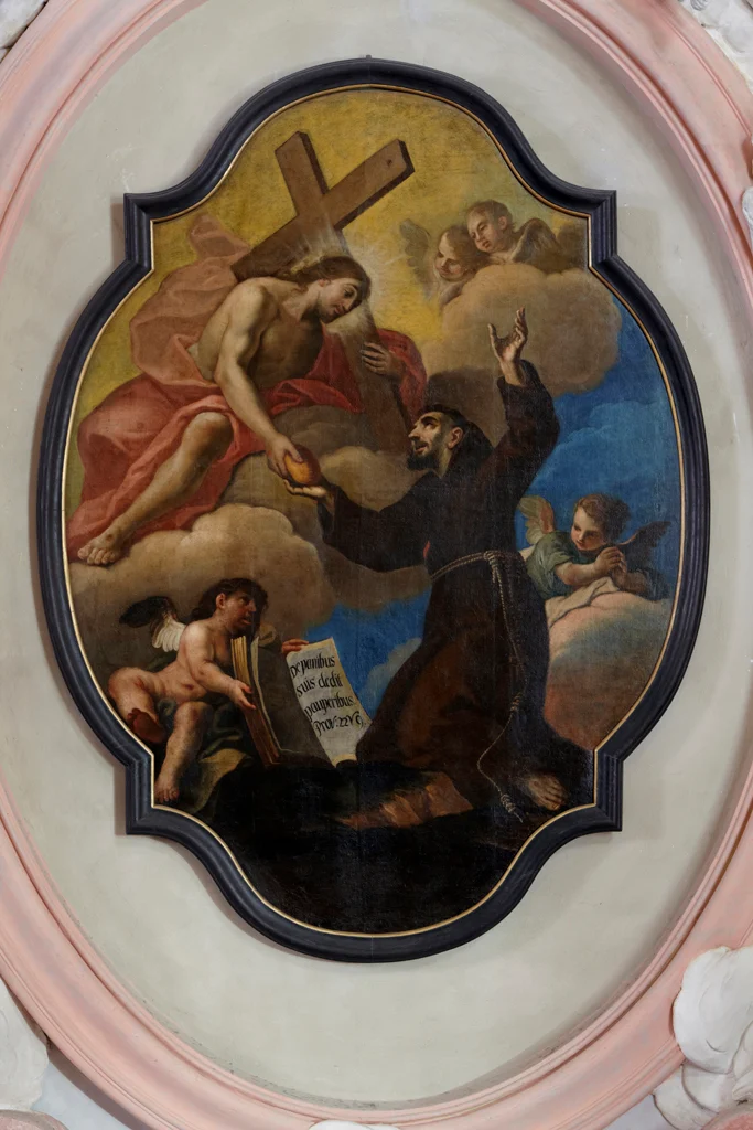 Náhledový obrázek předmětu Obraz - Sv. Vavřinec z Brindisi (?)