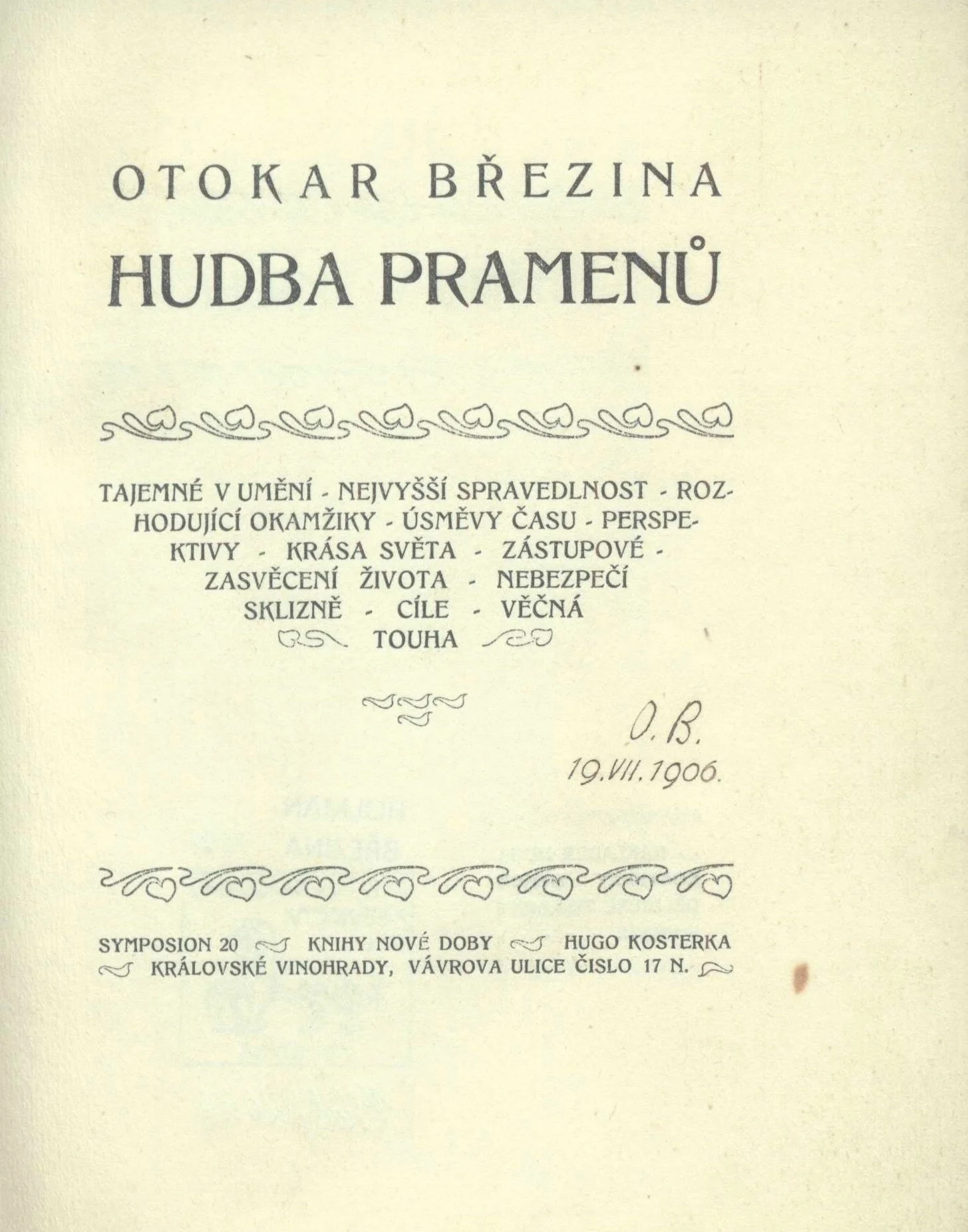 Náhledový obrázek předmětu Hudba pramenů