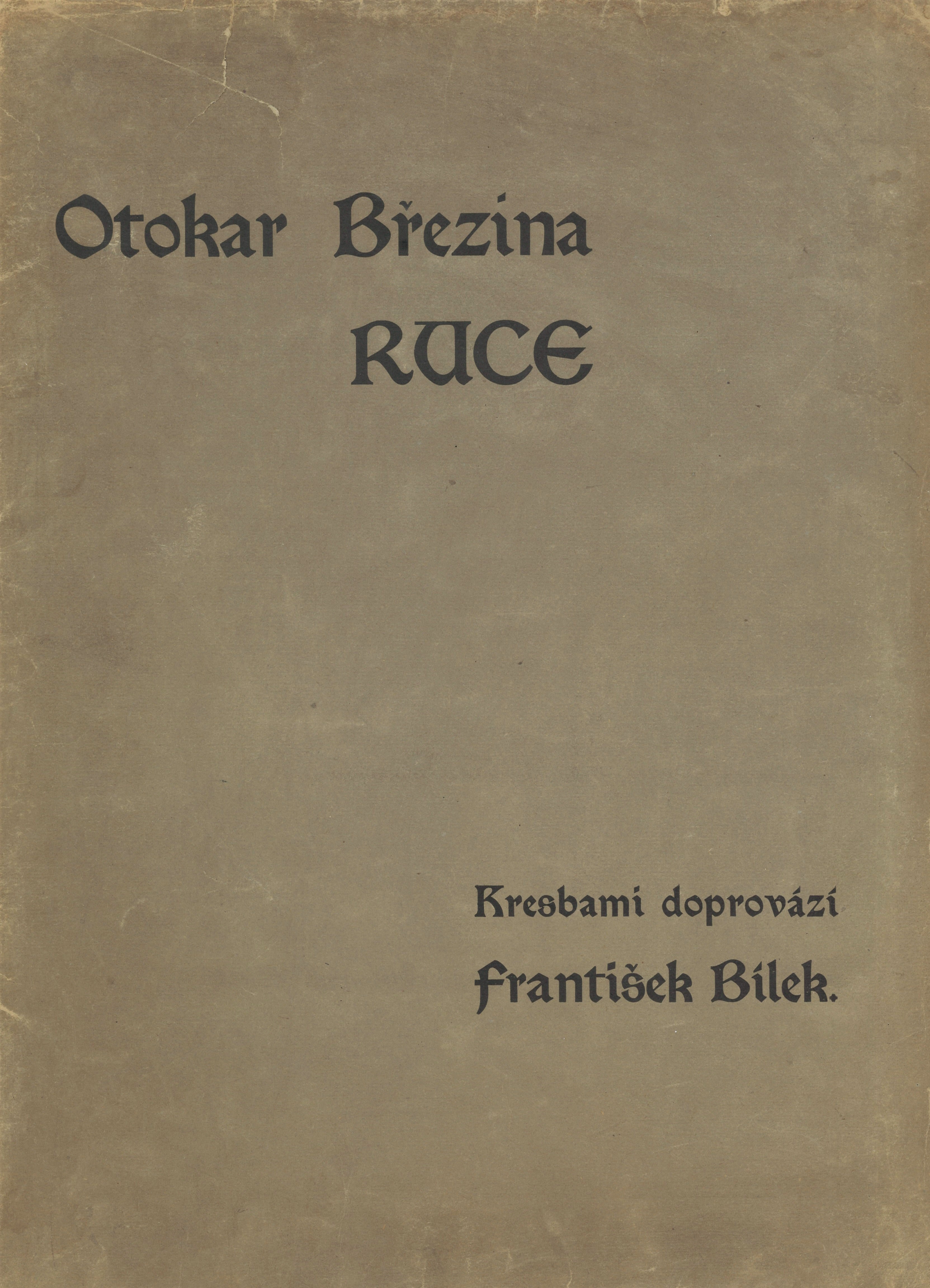 Náhledový obrázek Ruce: kniha veršů - 1